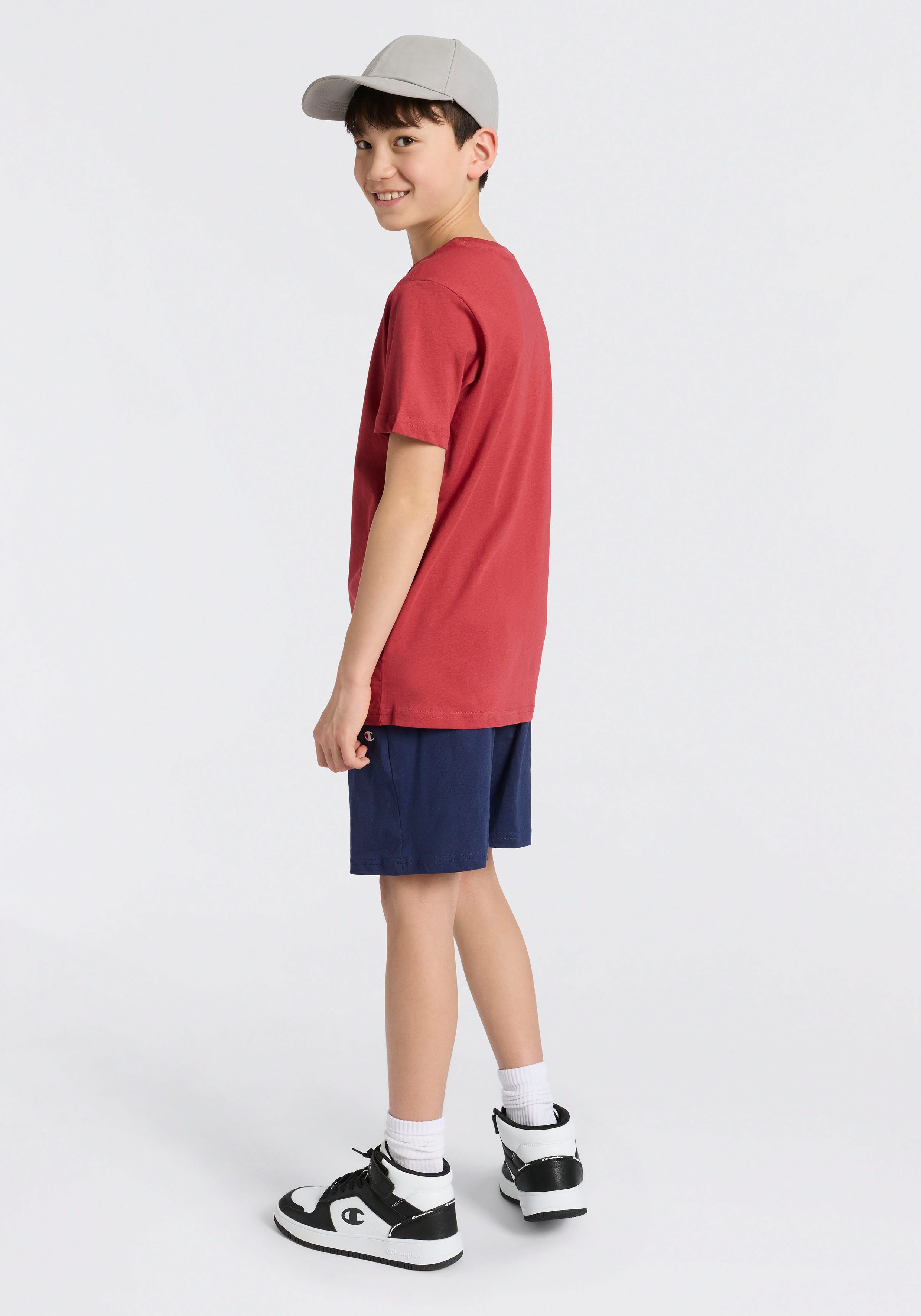 Champion T-Shirt & Shorts Graphic T-Shirt and Shorts Set (2-tlg) für sportliche Aktivitäten, leichtes Tragegefühl