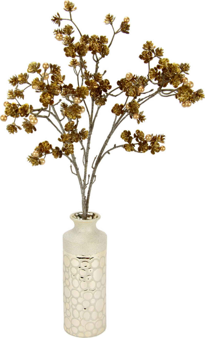 Kunstzweig Blütenzweig Blütenzweig, I.GE.A., Höhe 70 cm, in Vase