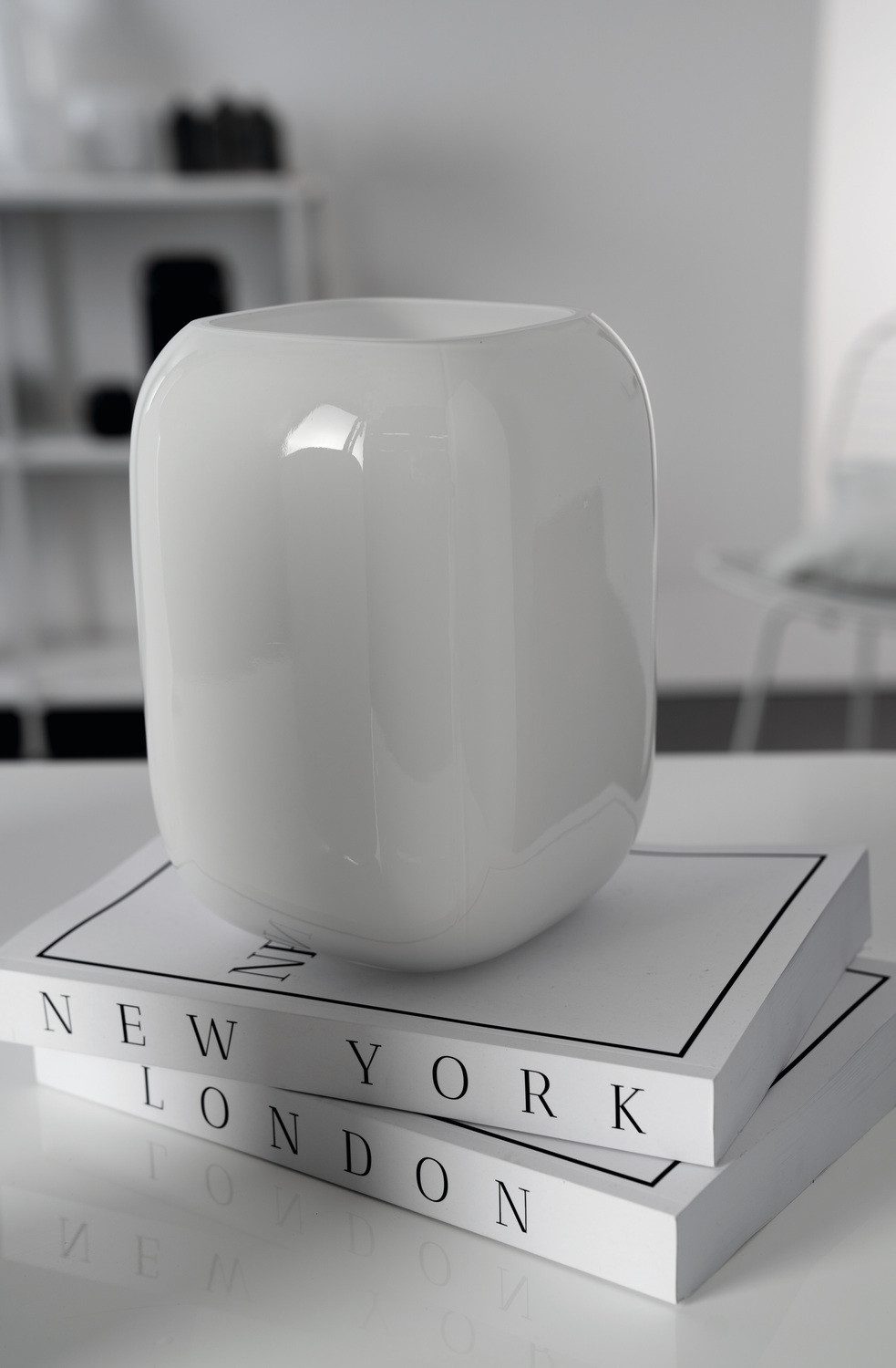 LEONARDO Tischvase Dekovase MILANO, handgefertigt (1 St), aus Glas günstig online kaufen