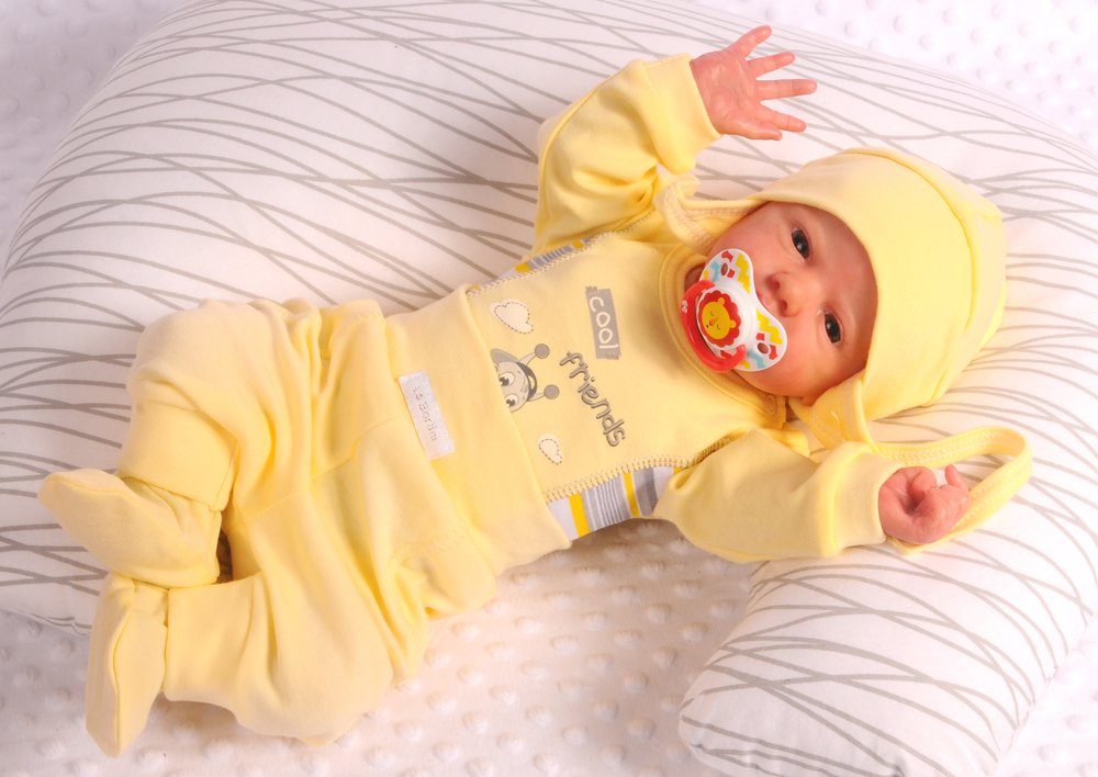 La Bortini Hose Neugeborene Frühchen Mütze Body Body und für Set Hose Anzug & Baby