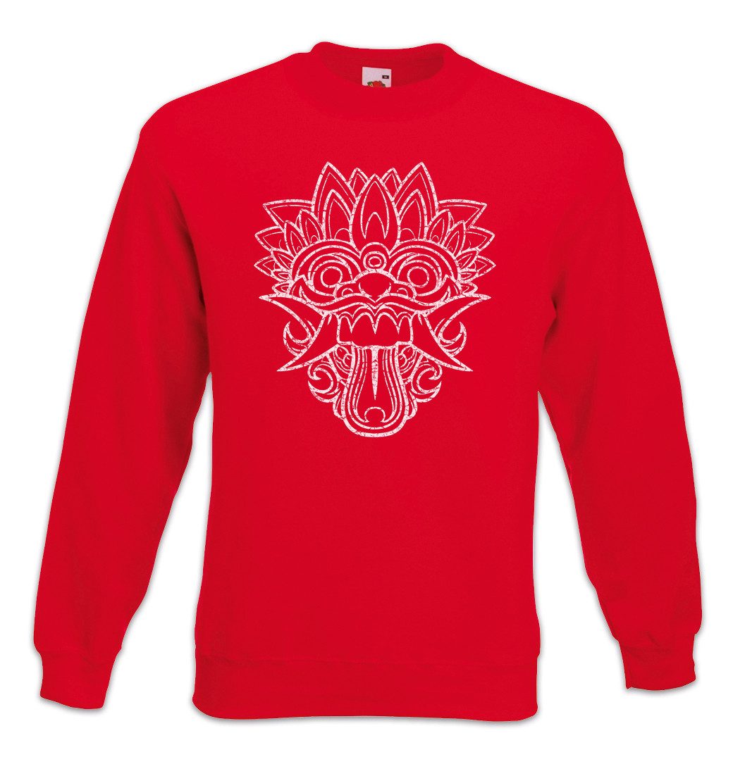 Sweatshirt Chinese Dragon Head I Sweatshirt Drache Drachen China Maske Mask Asia