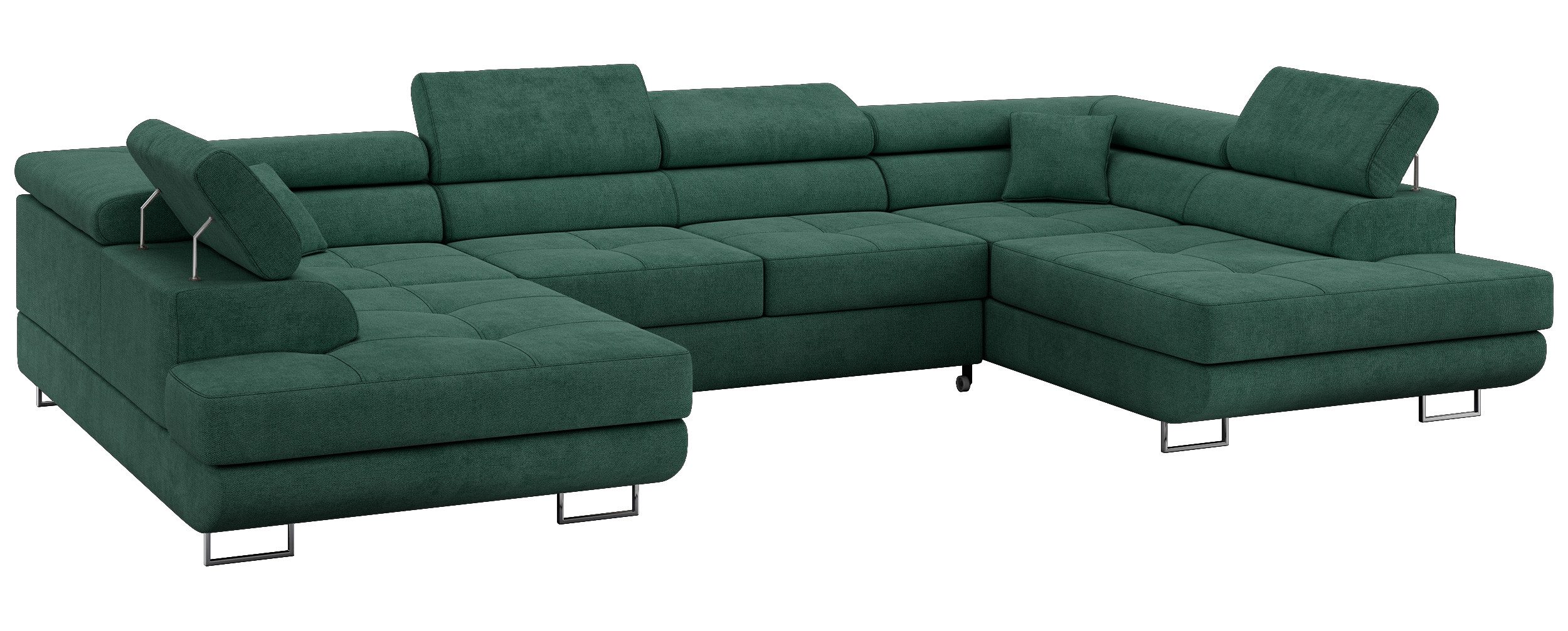 MKS MÖBEL Ecksofa GUSTAW U, Set, Wohnzimmer - Wohnlandschaft, U-Form Couch günstig online kaufen