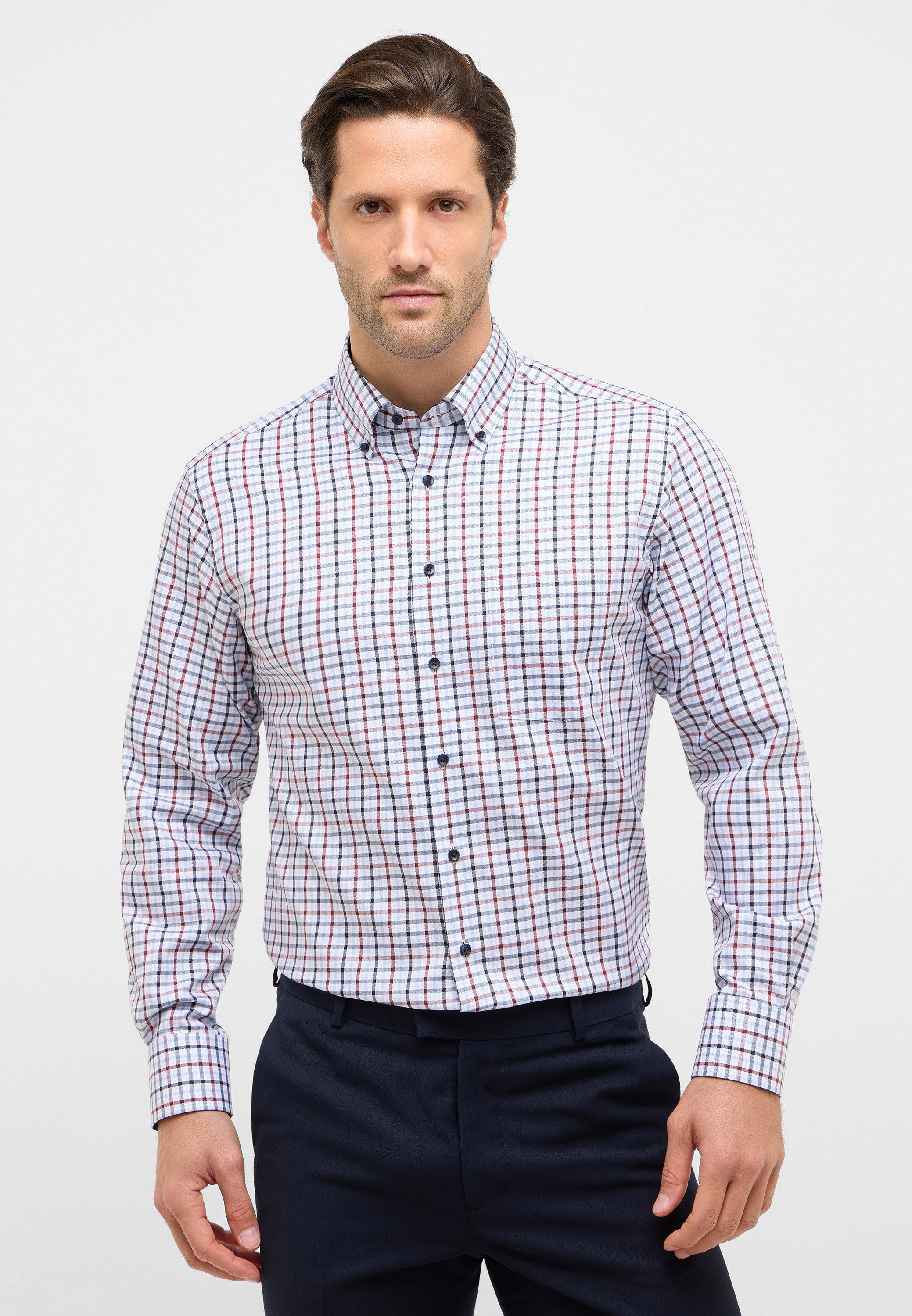 Eterna Langarmhemd MODERN FIT NON IRON (bügelfrei) günstig online kaufen