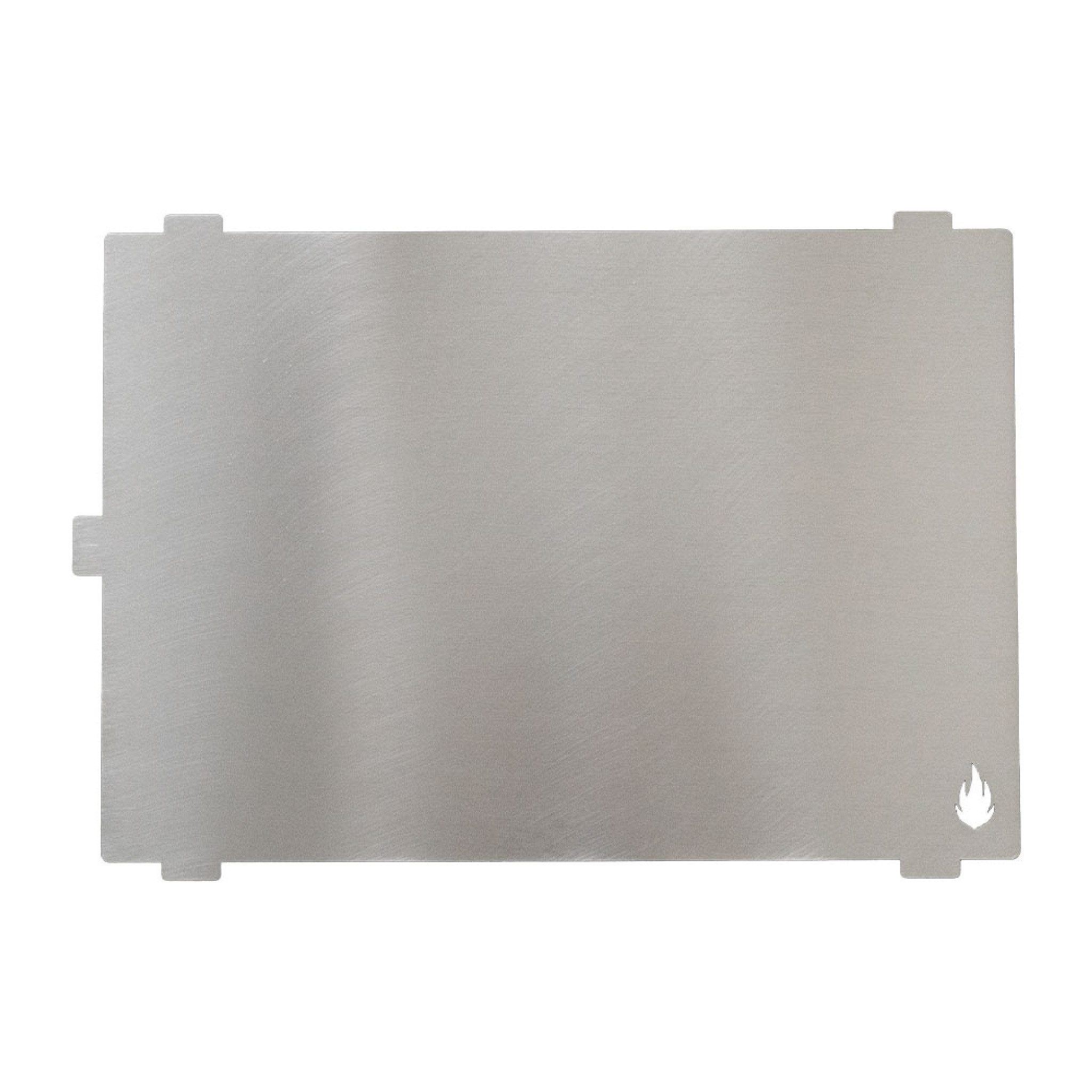 Feuerfest 123 GmbH Grillplatte Grillplatte aus Edelstahl 30,4 x 21,0 cm passend für Skotti**