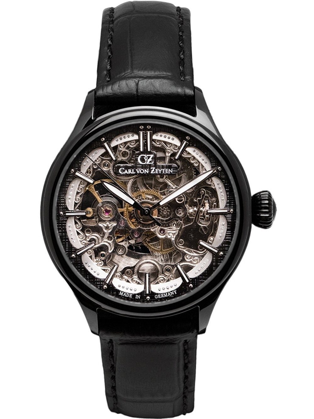 Carl von Zeyten Quarzuhr Carl. Cvz0072Bbks