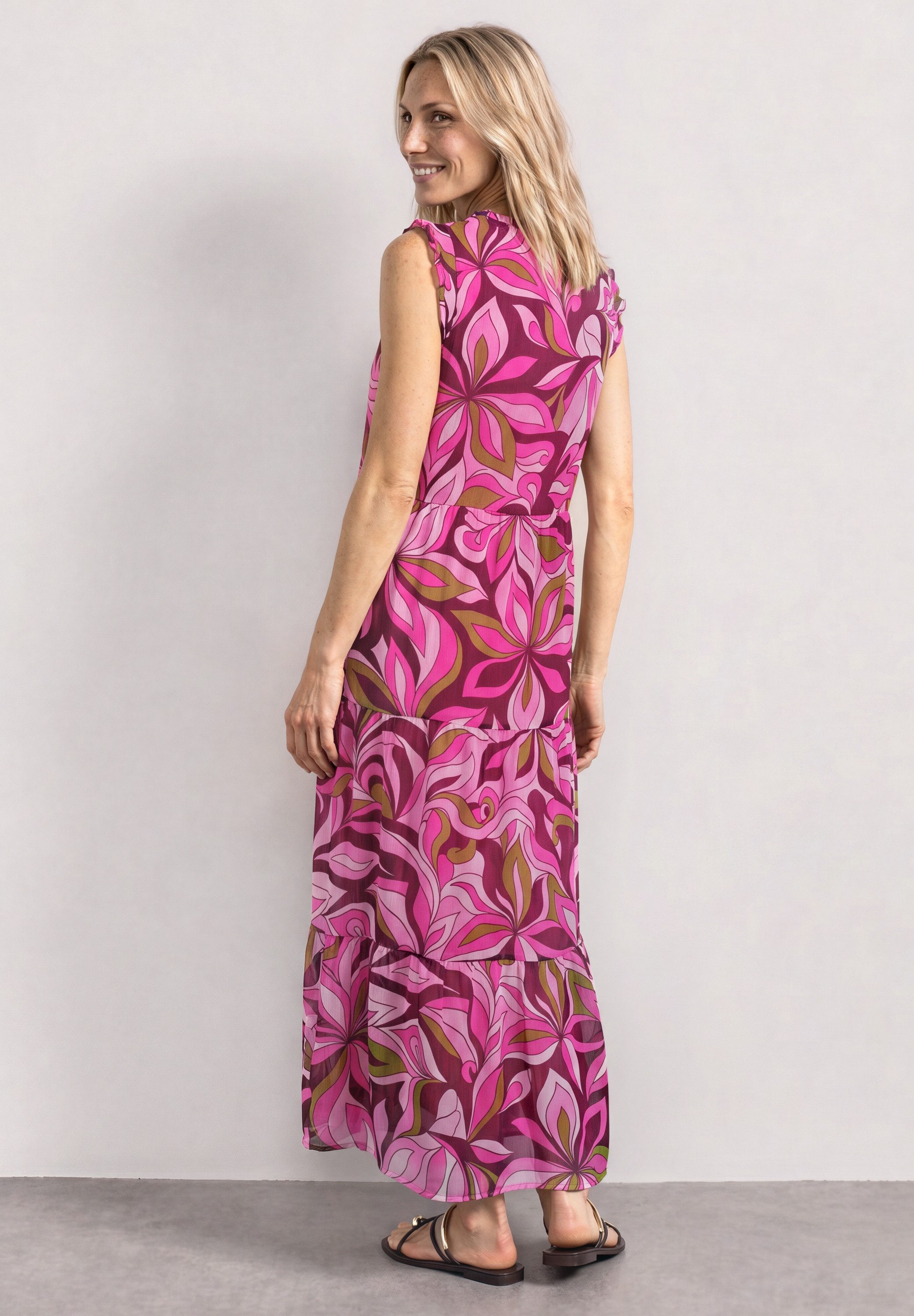 STREET ONE Maxikleid mit Print