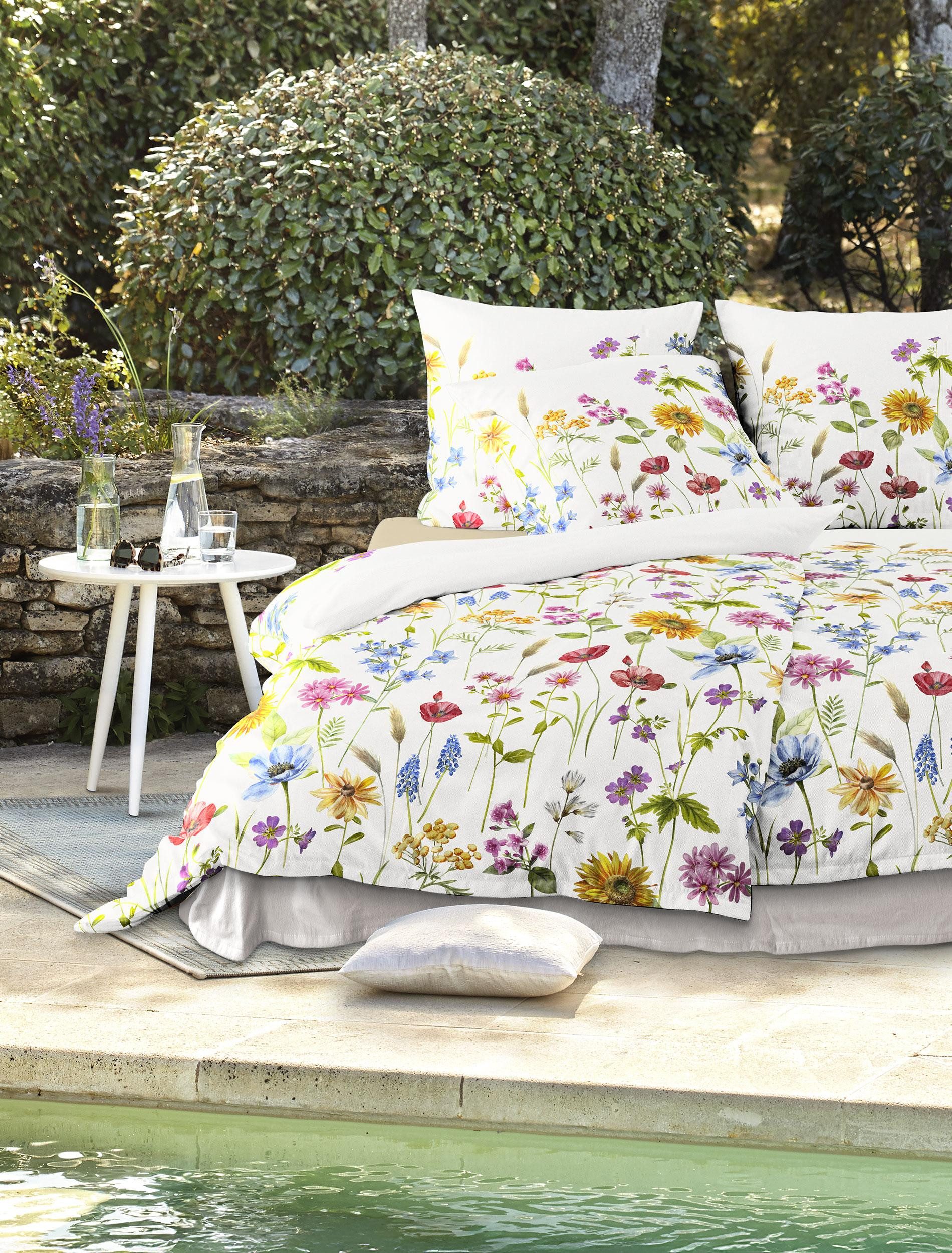 Irisette Bettwäsche Wave 8698, Mako-Satin, 2 teilig, anschmiegsam und atmungsaktiv, Ganzjahresqualität