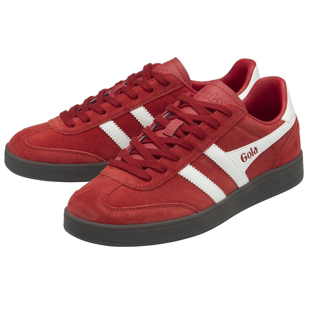 Viper (Wildleder) dunkelrot/weiss/weiss Herren Sneaker