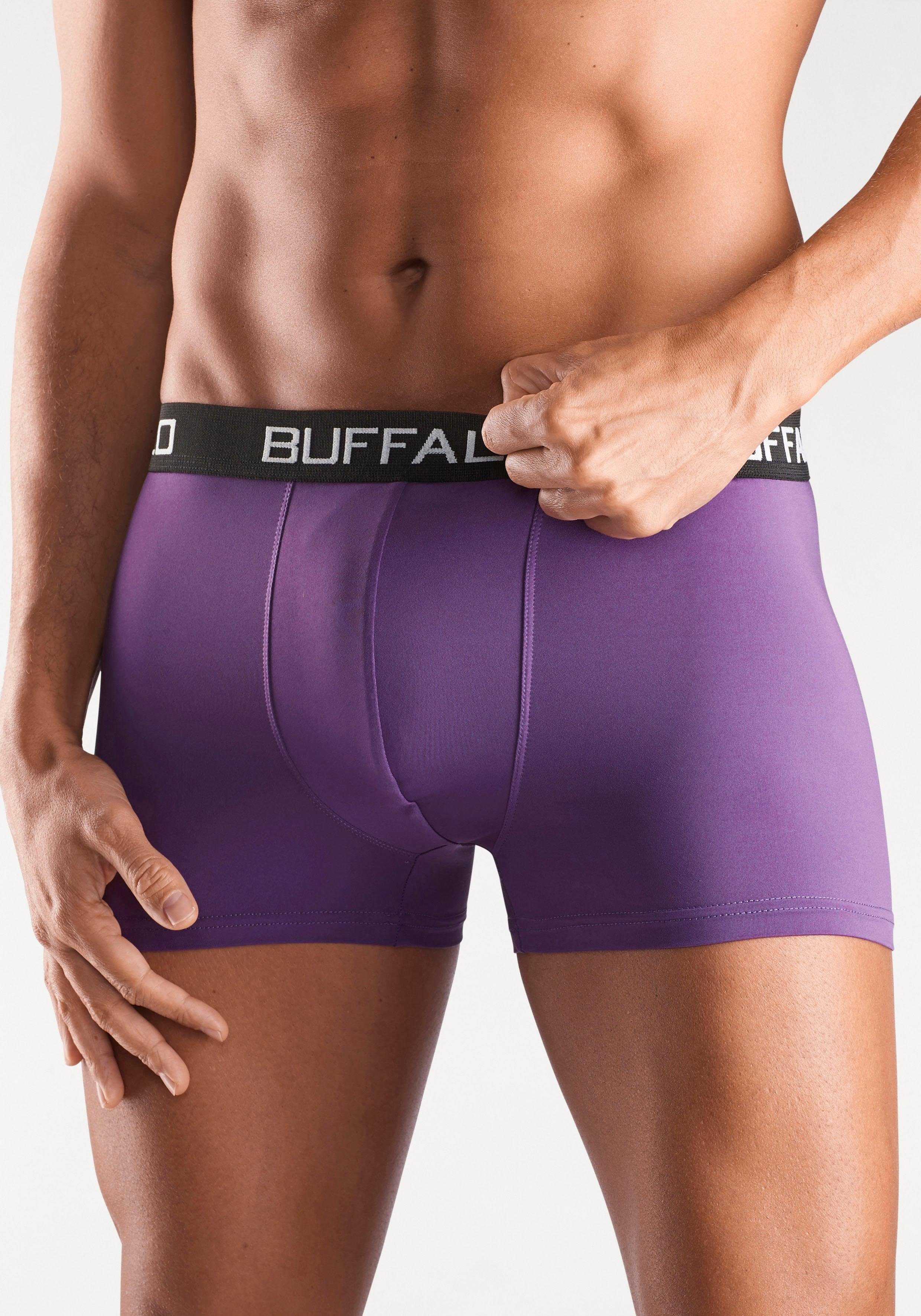 Buffalo Boxer Boxershorts für Herren (Packung, 4-St) aus Baumwoll-Mix