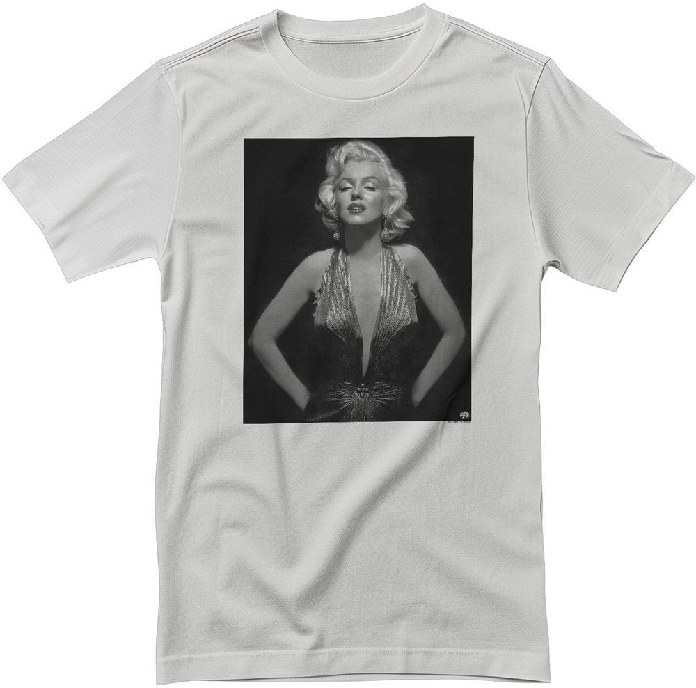 Marilyn Monroe T-Shirt Fancy Low Cut Portrait T-Shirt