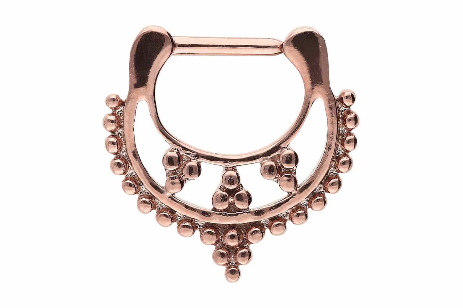 Nasenpiercing Chirurgenstahl Clicker DESIGN Ohrpiercing Septum Nase