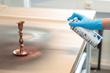 WEICON Metallglanzfarbe Kupfer-Spray, Schutz und optische Aufwertung von Metallteilen