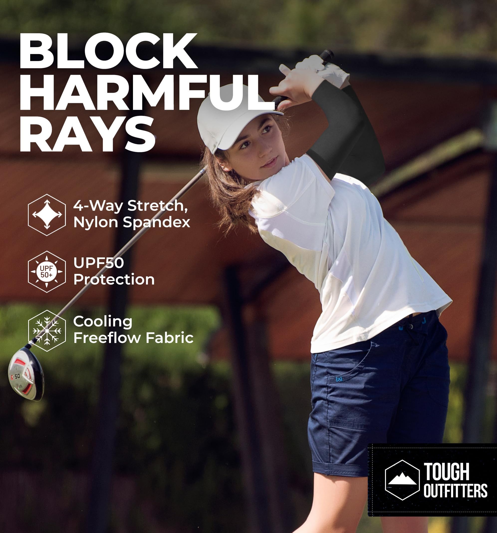 Tough Outfitters Armstulpen Tough Outdoors Sonnenschutz günstig online kaufen