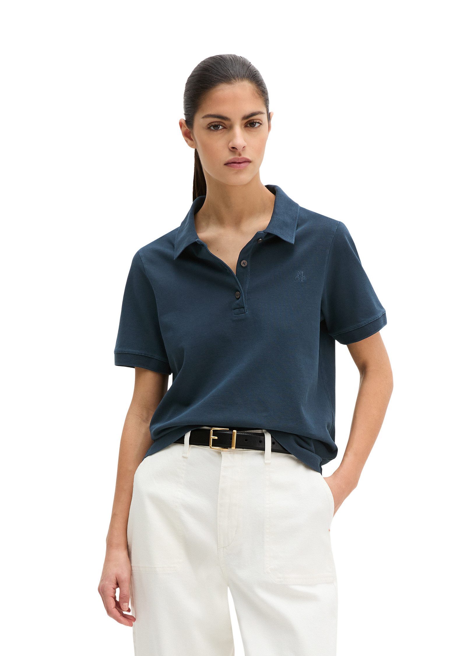 Marc O'Polo Poloshirt aus Piqué-Jersey