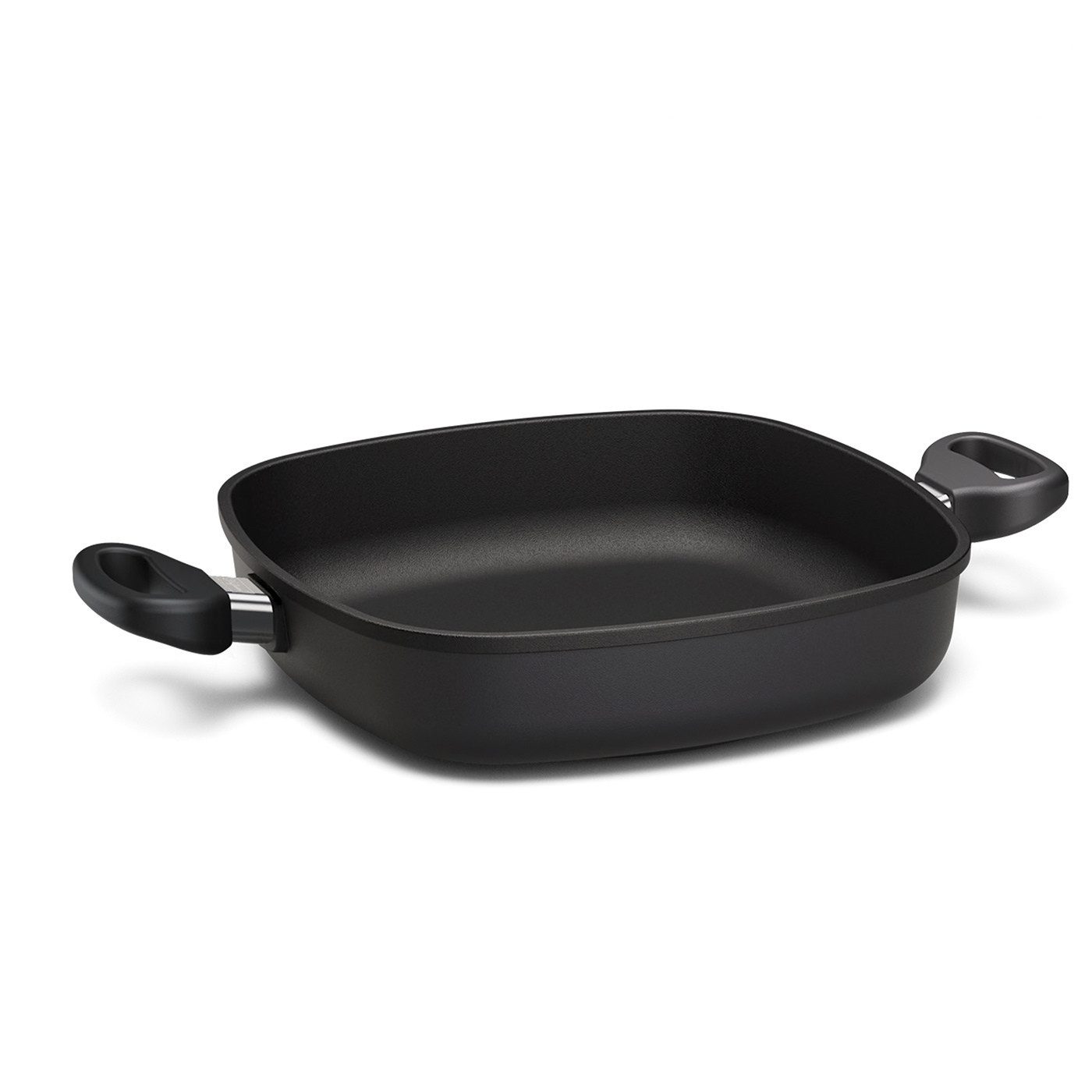 Hoffmann Germany Schmorpfanne STONIQ Bräter eckig 28x28 cm IQ-SHIELD PFAS-frei ohne Deckel, Aluguss (1-tlg), Schmortopf, Auflaufform, Aluguss, spülmaschinengeeignet, backofenfest