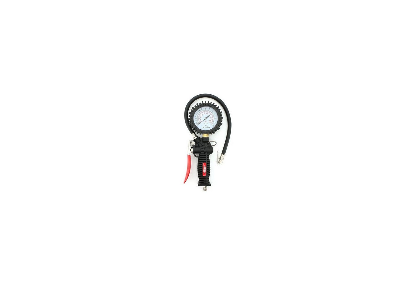 Thumbnail - Airpress Druckluft-Schlagschrauber Reifendruckpistole mit Manometer bis 12 bar Typ 42078, (1 Stück)