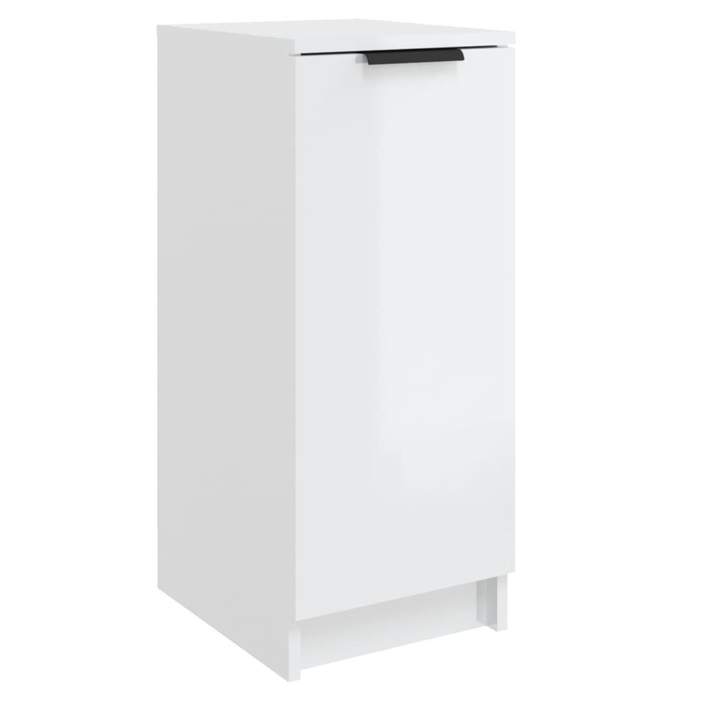 vidaXL Schuhschrank Schuhschrank Hochglanz-Weiß 30x35x70 cm günstig online kaufen