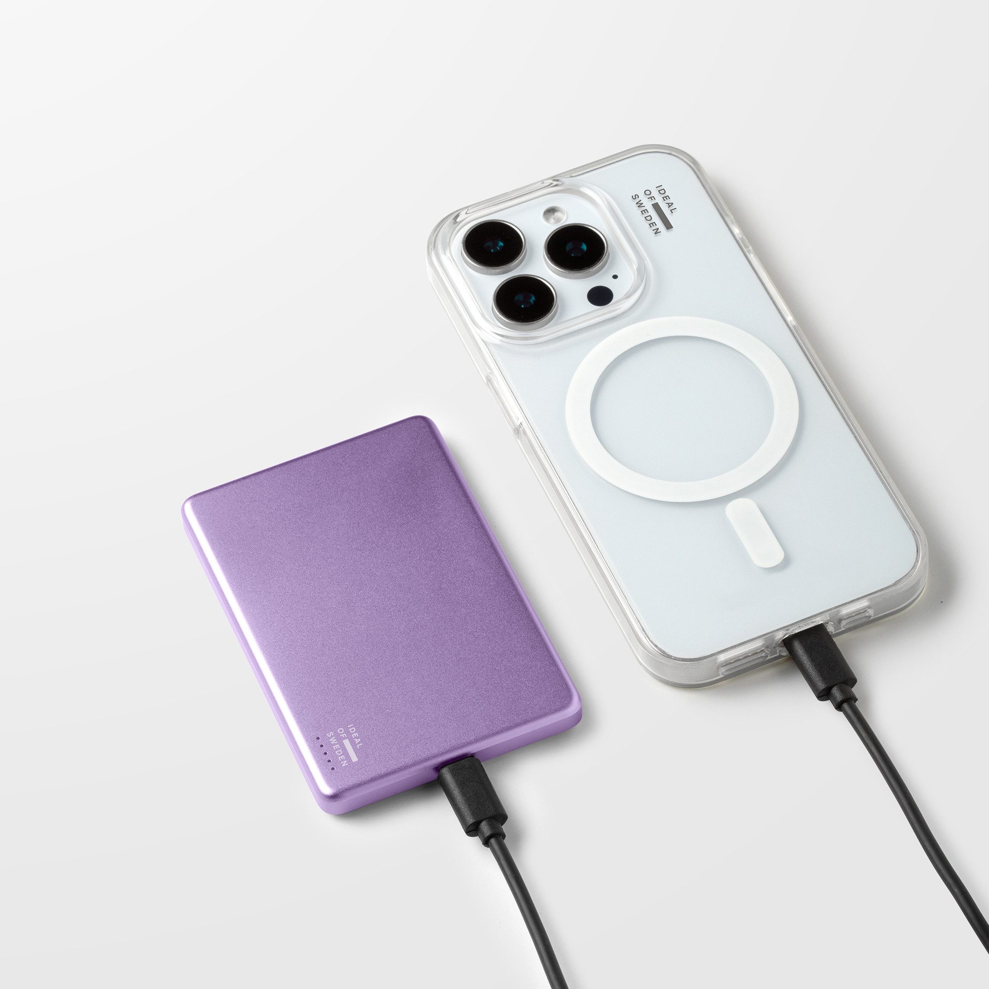 iDeal of Sweden iDeal of Sweden Slim MagSafe Powerbank 5.000 mAh - Kabellose Powerbank Powerbank (1 St)