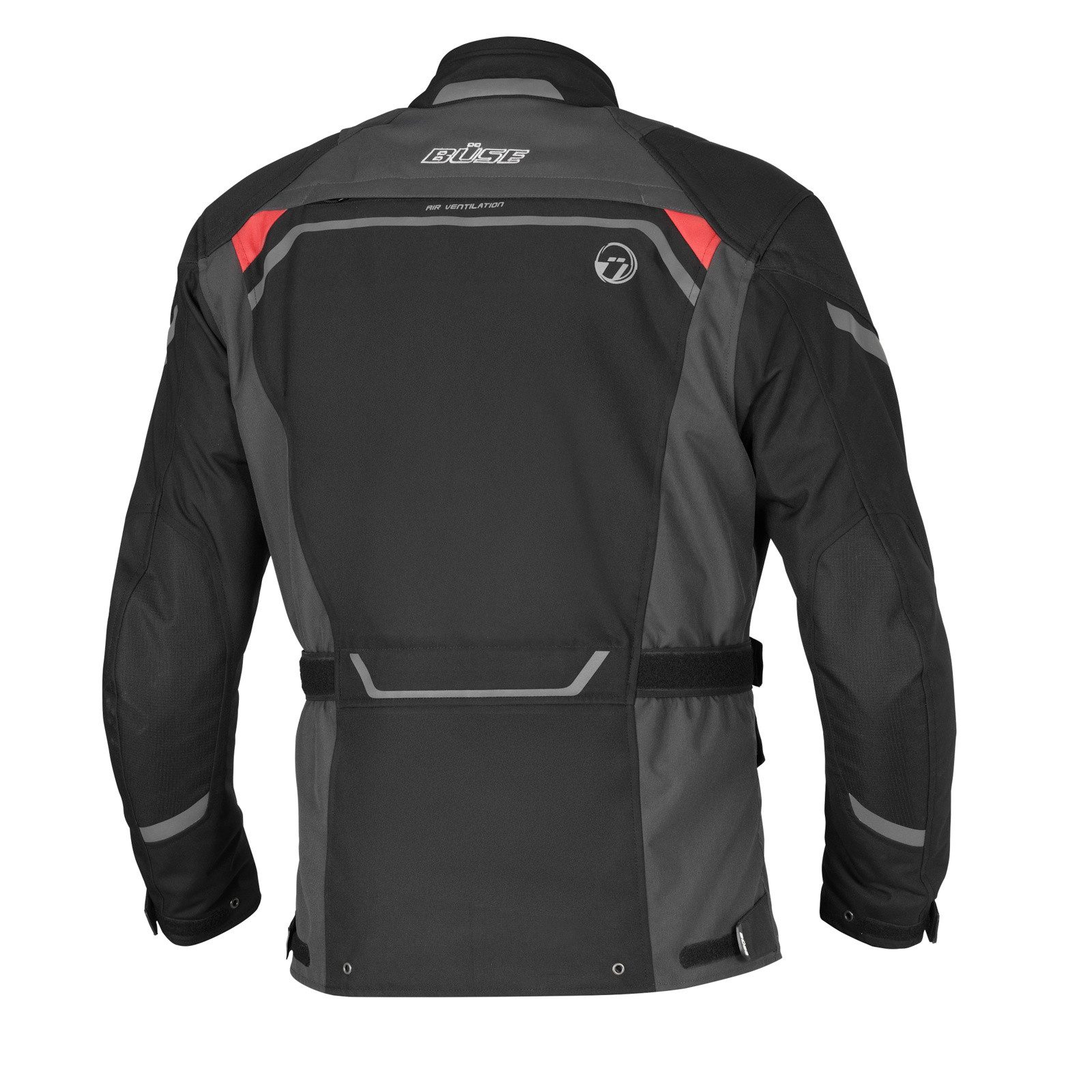 Büse Motorradjacke Büse Lago III Damen Textiljacke Schwarz 36 atmungsaktiv