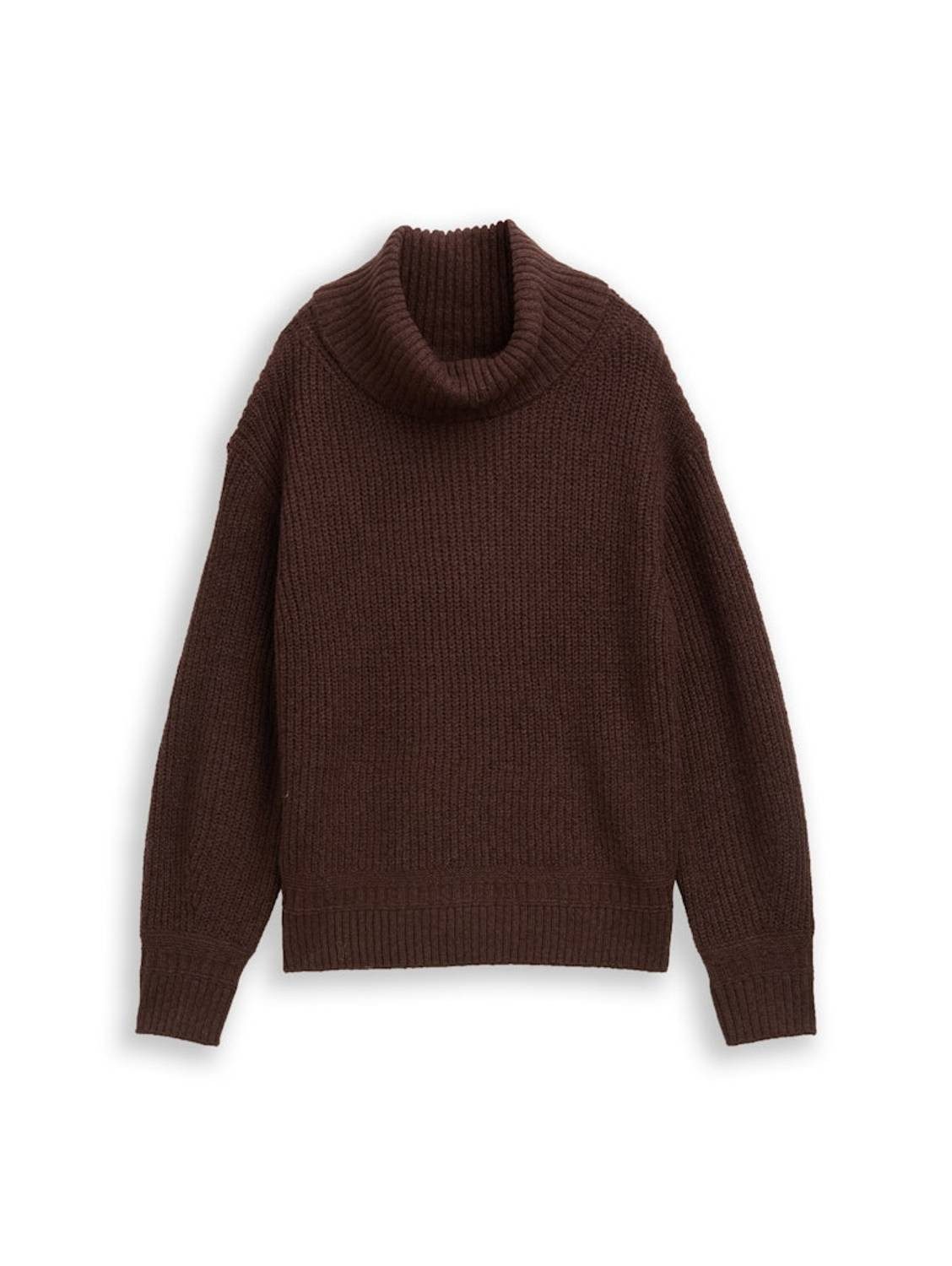 TOM TAILOR Rundhalspullover 1049137 Rollkragen mit überschnittener Schulter günstig online kaufen