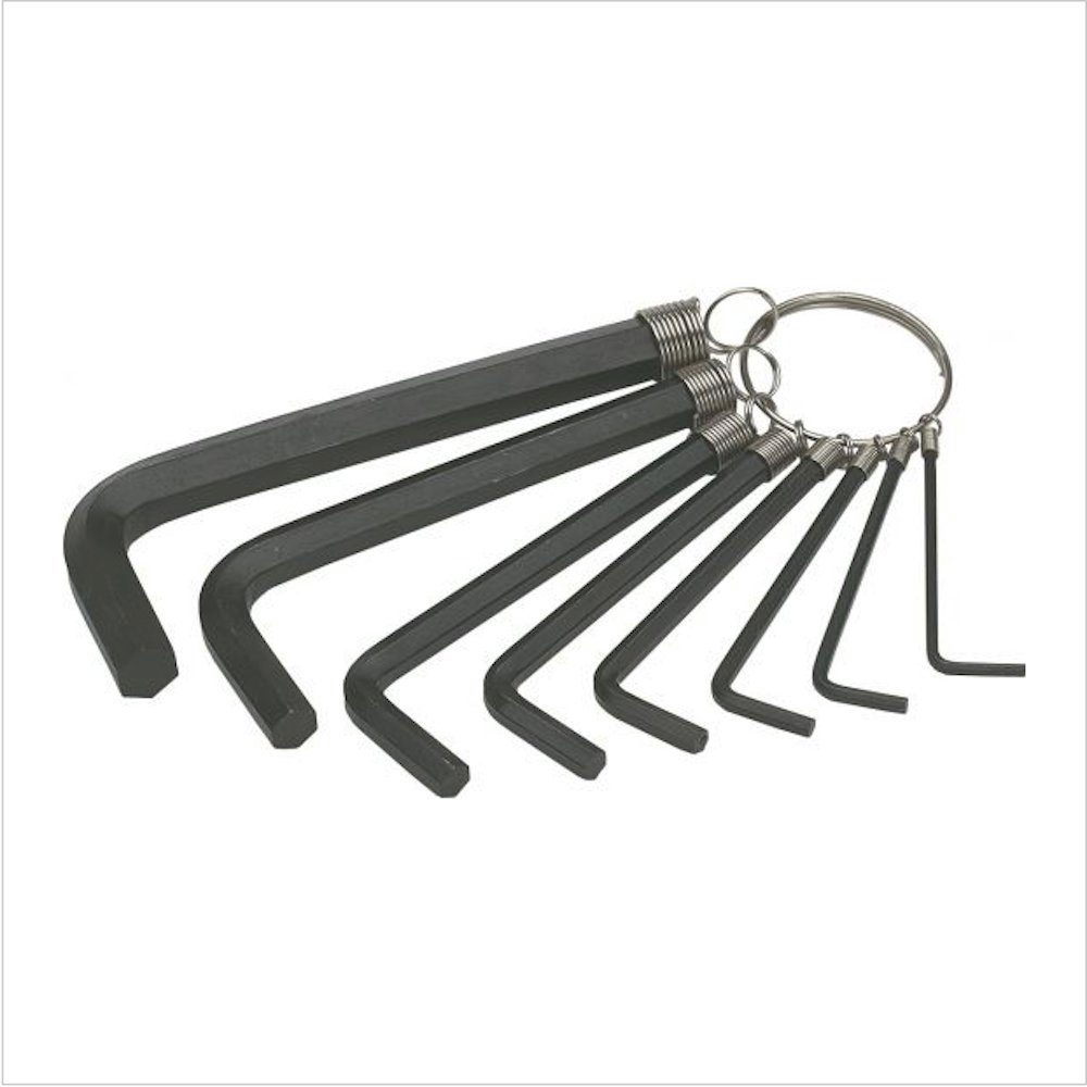 TRIZERATOP Innensechskantschlüssel Innensechskantschlüssel SET 8-tlg 2 - 10 mm (8 Schlüssel)