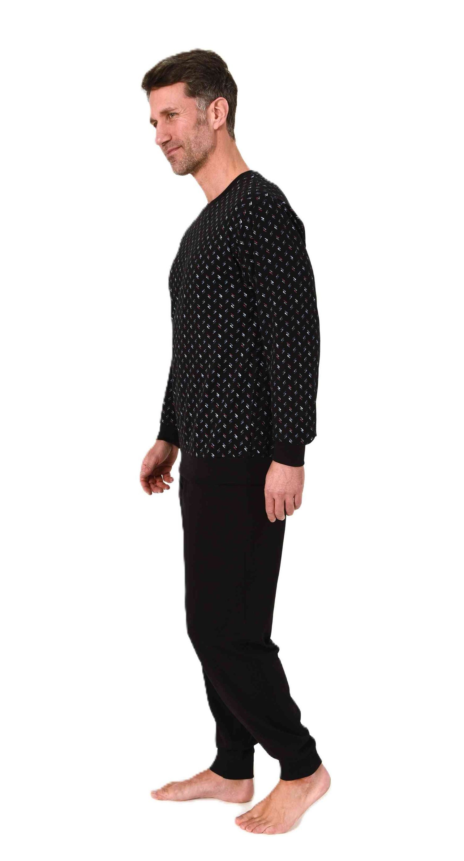 Normann Pyjama Normann Herren langarm Schlafanzug günstig online kaufen