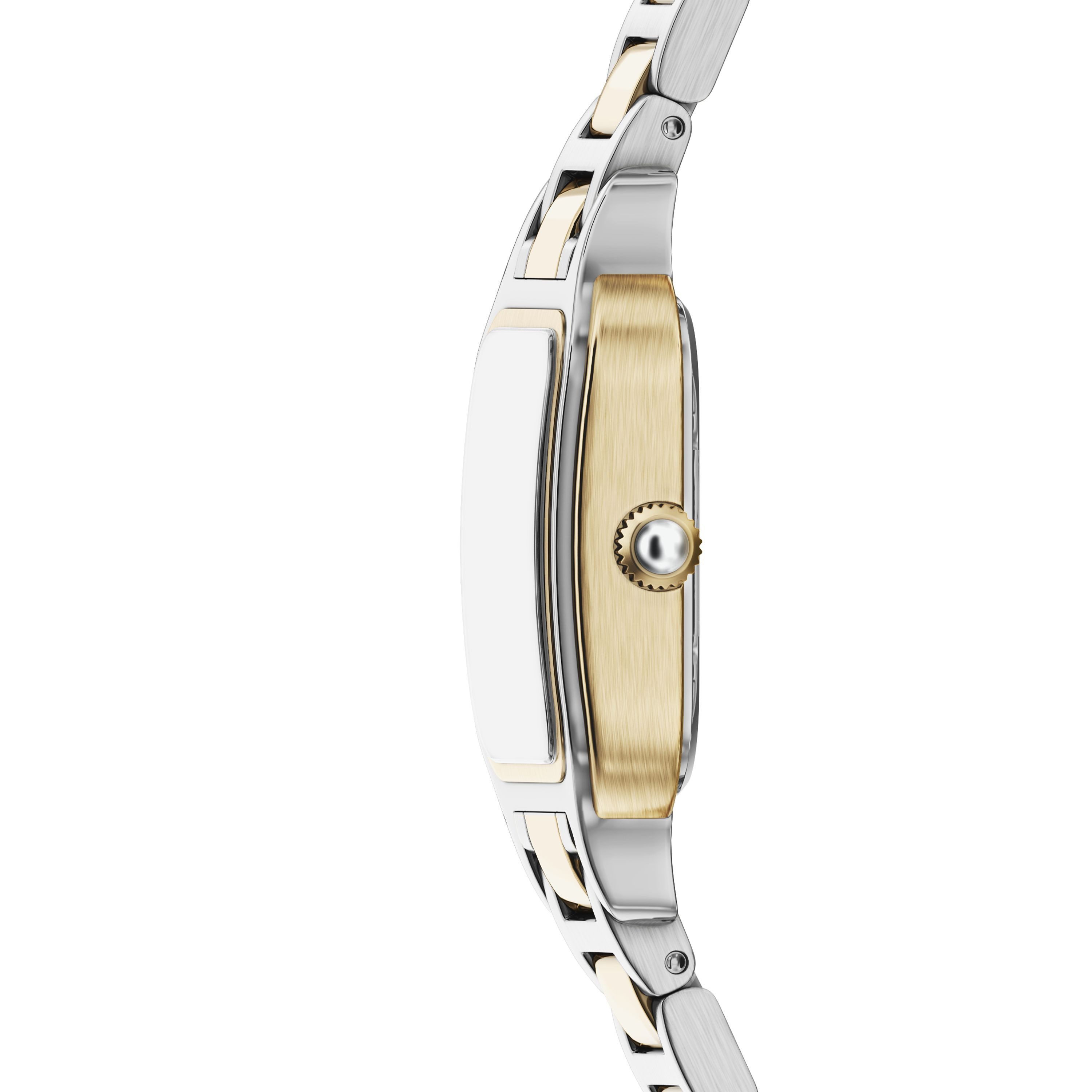 Emporio Armani Quarzuhr AR11745, Armbanduhr, Damenuhr, Edelstahlarmband, analog