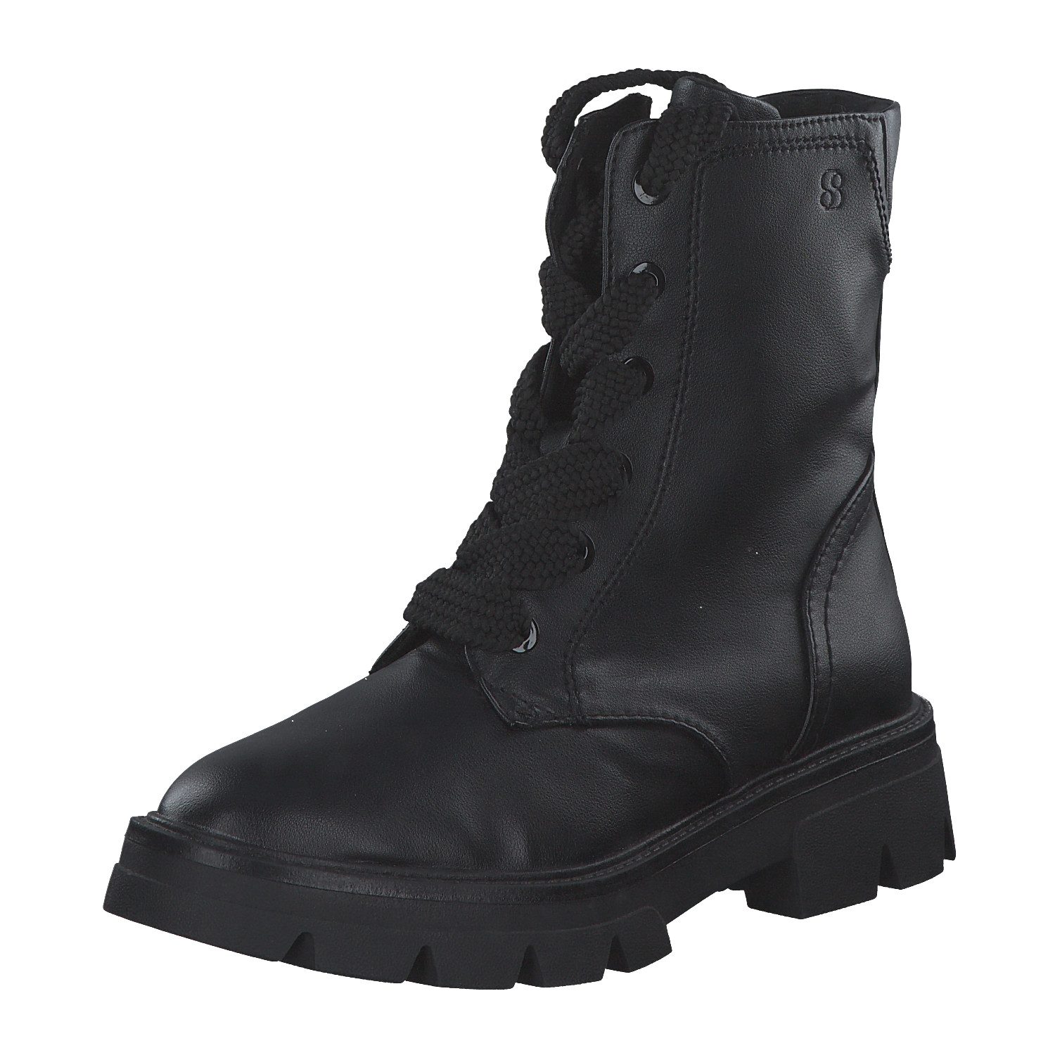 S Oliver Stiefeletten Schwarz Mit Blockabsatz Stiefeletten 5-25229