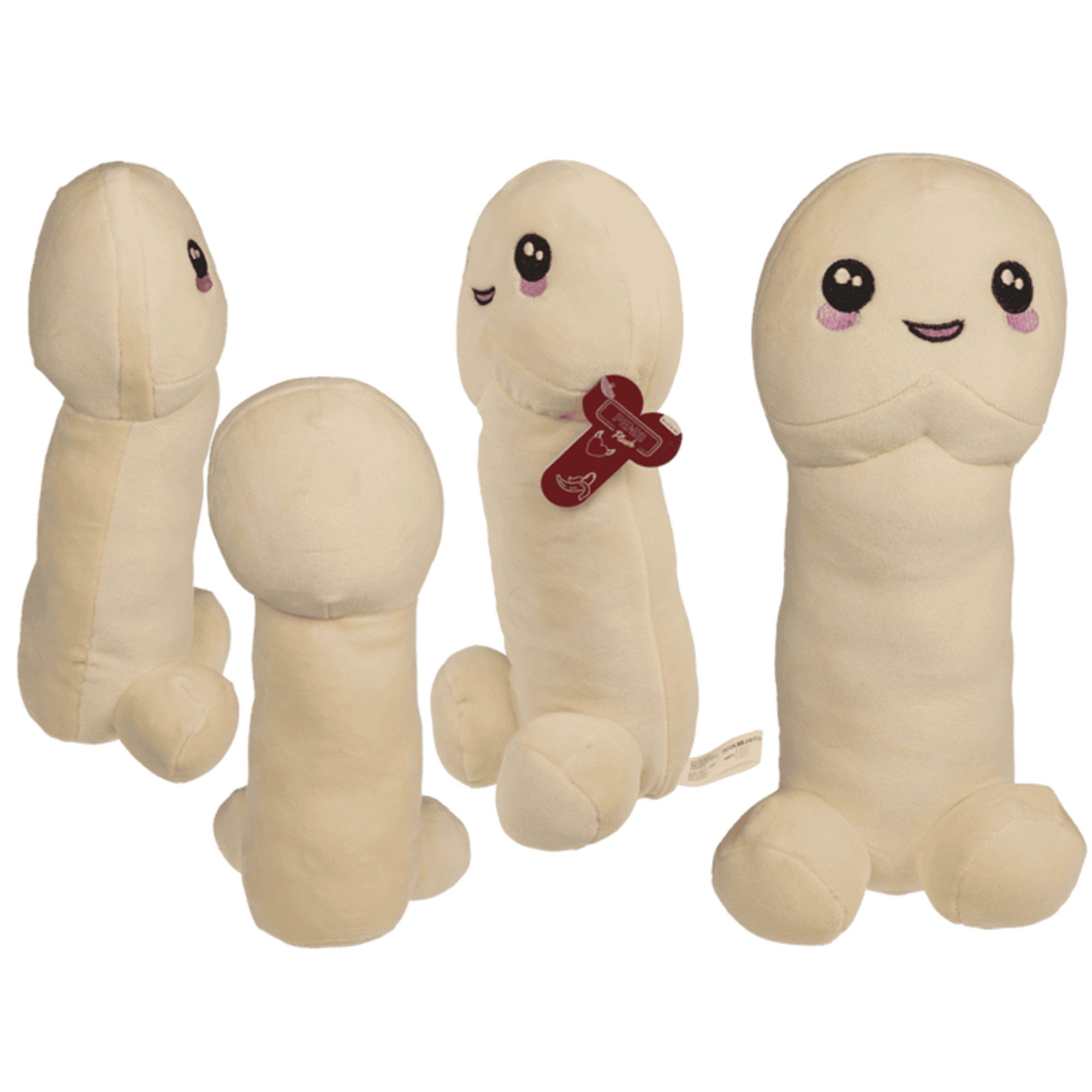 Out of the Blue Plüschfigur Plüschpenis Penis Stofftier Stoffpenis Kuschelpenis (Geeignet für JGA Junggesellenabschied - Gbeurtstagsgeschenk, Geschenkidee für Freundin), Extrem flauschig, "Echte" 30cm