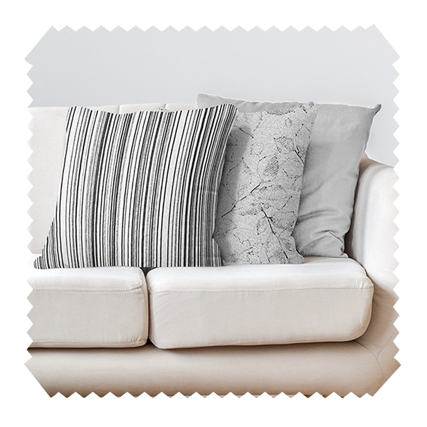 novely® Dekokissen 3er-SET DEKOKISSEN MALCHIN Kuschelweiche Sofakissen - Ki günstig online kaufen