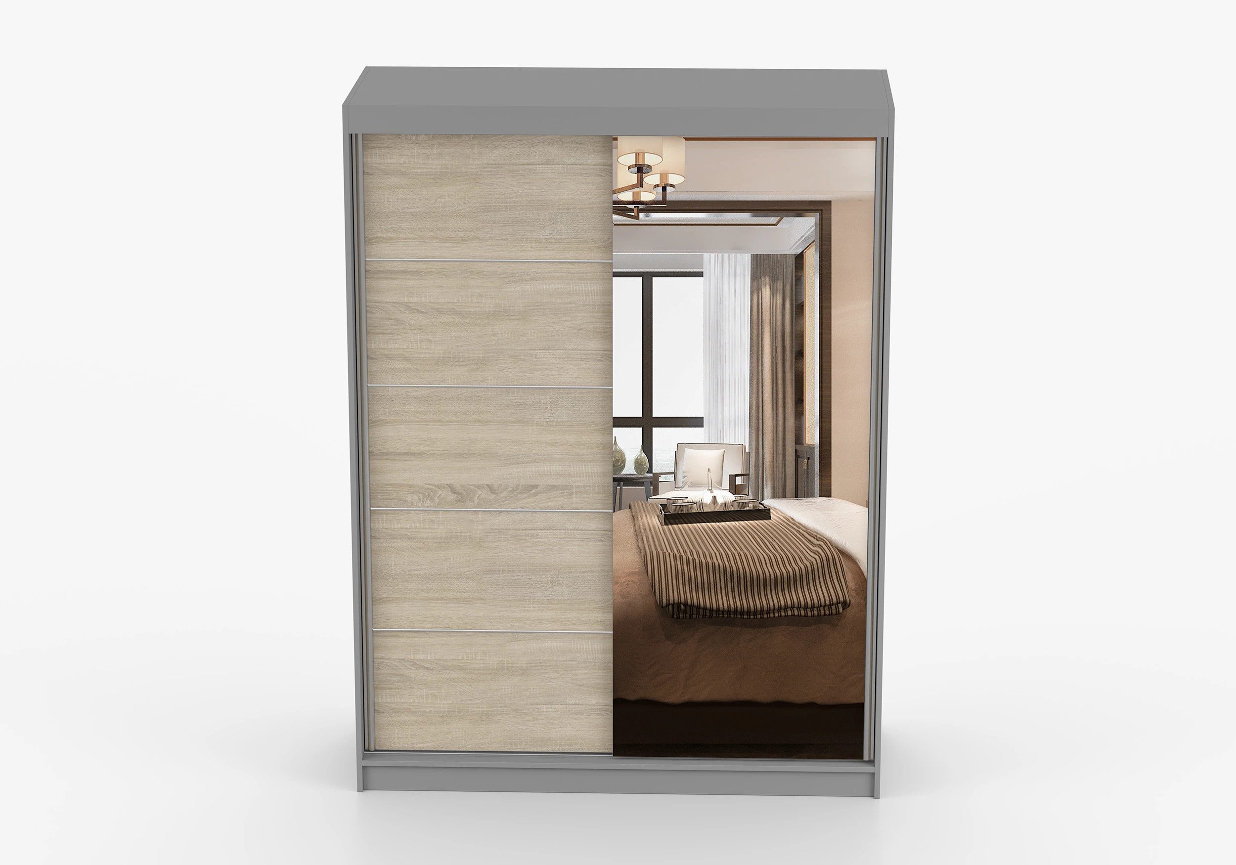 imoebel24 Schwebetürenschrank VISTA 05 150 cm günstig online kaufen