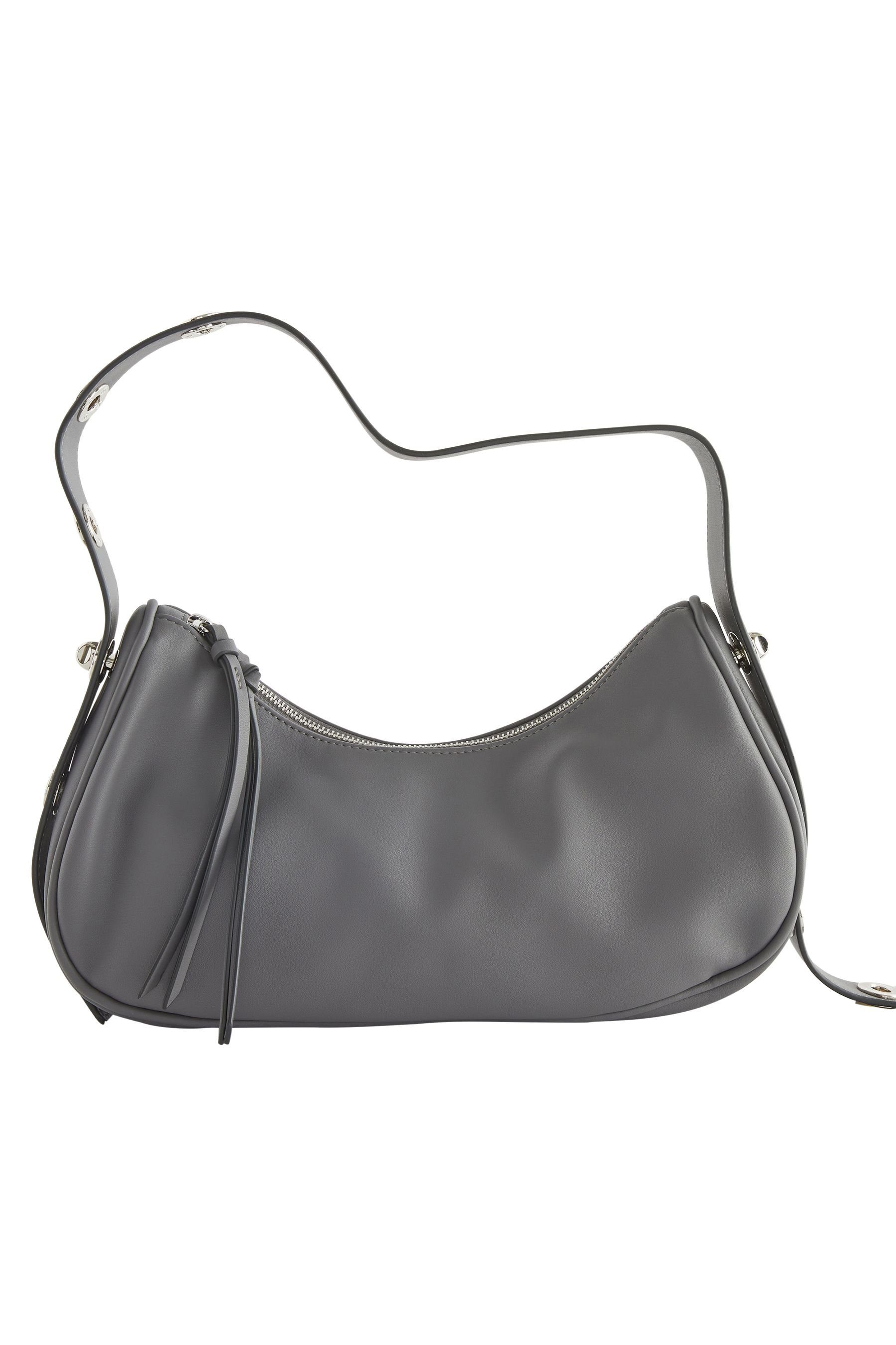 CRGANGZY Alien Umhängetasche Damen - PU Leder Mini Bag Mit Abnehmbarer Kette
