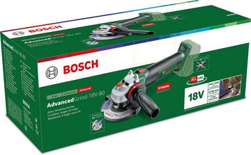 Bosch Home & Garden Akku-Winkelschleifer AdvancedGrind 18V-80 - solo, ohne Akku und Ladegerät