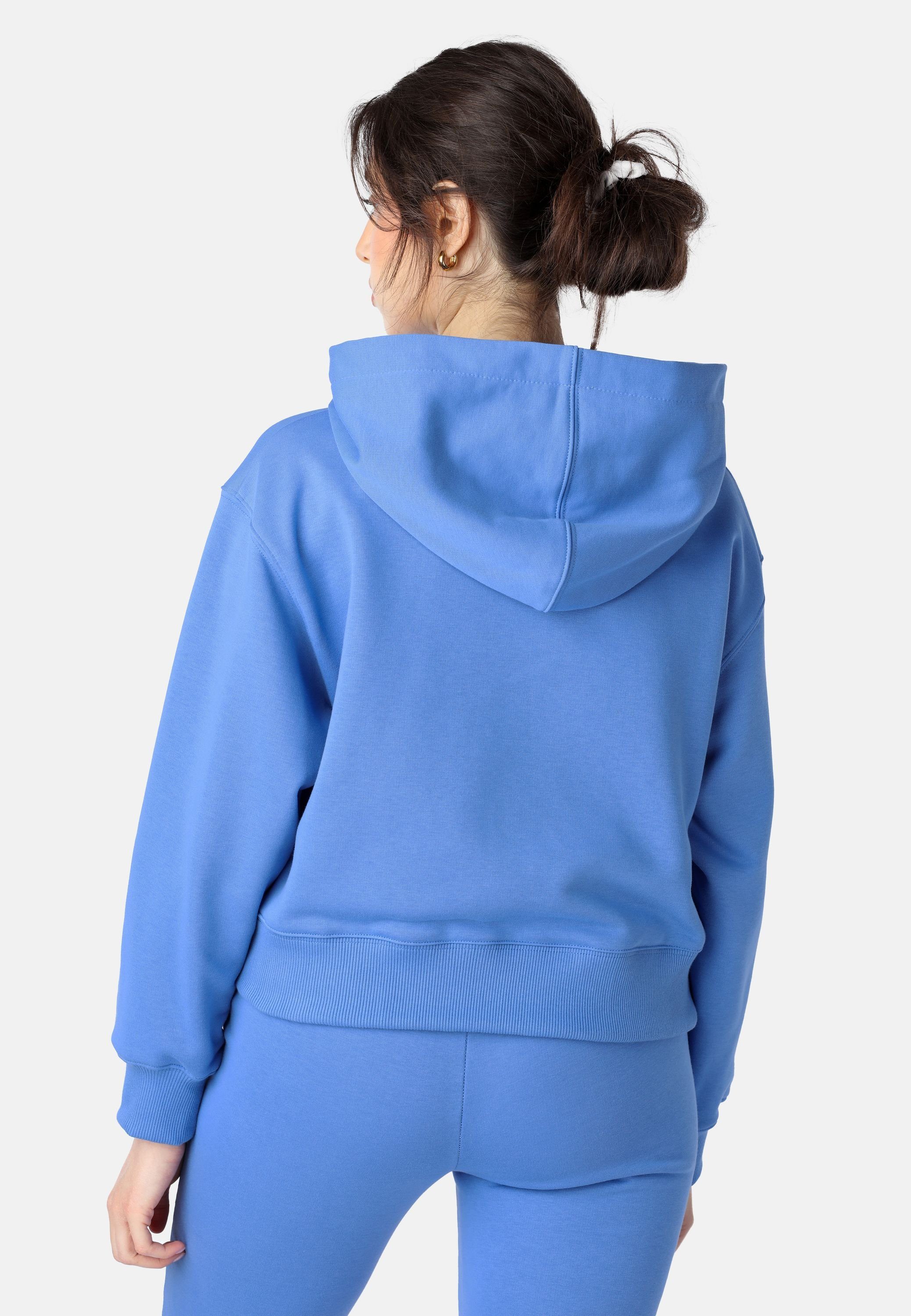 Bellivalini Kapuzensweatshirt Kapuzenpullover kurz Damen Sportanzug Obertei günstig online kaufen