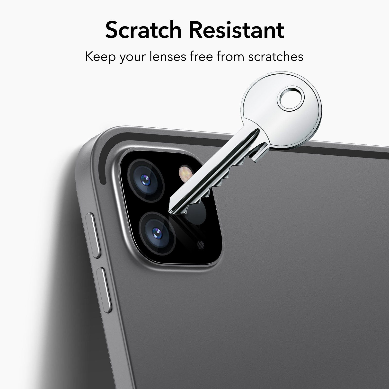 ESR Kameraschutzglas Kameralinsen Schutzglas für Apple iPad Pro 11" (M4 2024, 4. Generation 2022, 3. Generation 2021, 2. Generation 2020), iPad Pro 13" (M4 2024), iPad Pro 12,9" (6. Generation 2022, 5. Generation 2021, 4. Generation 2020), kratzfest, perfekte Passform