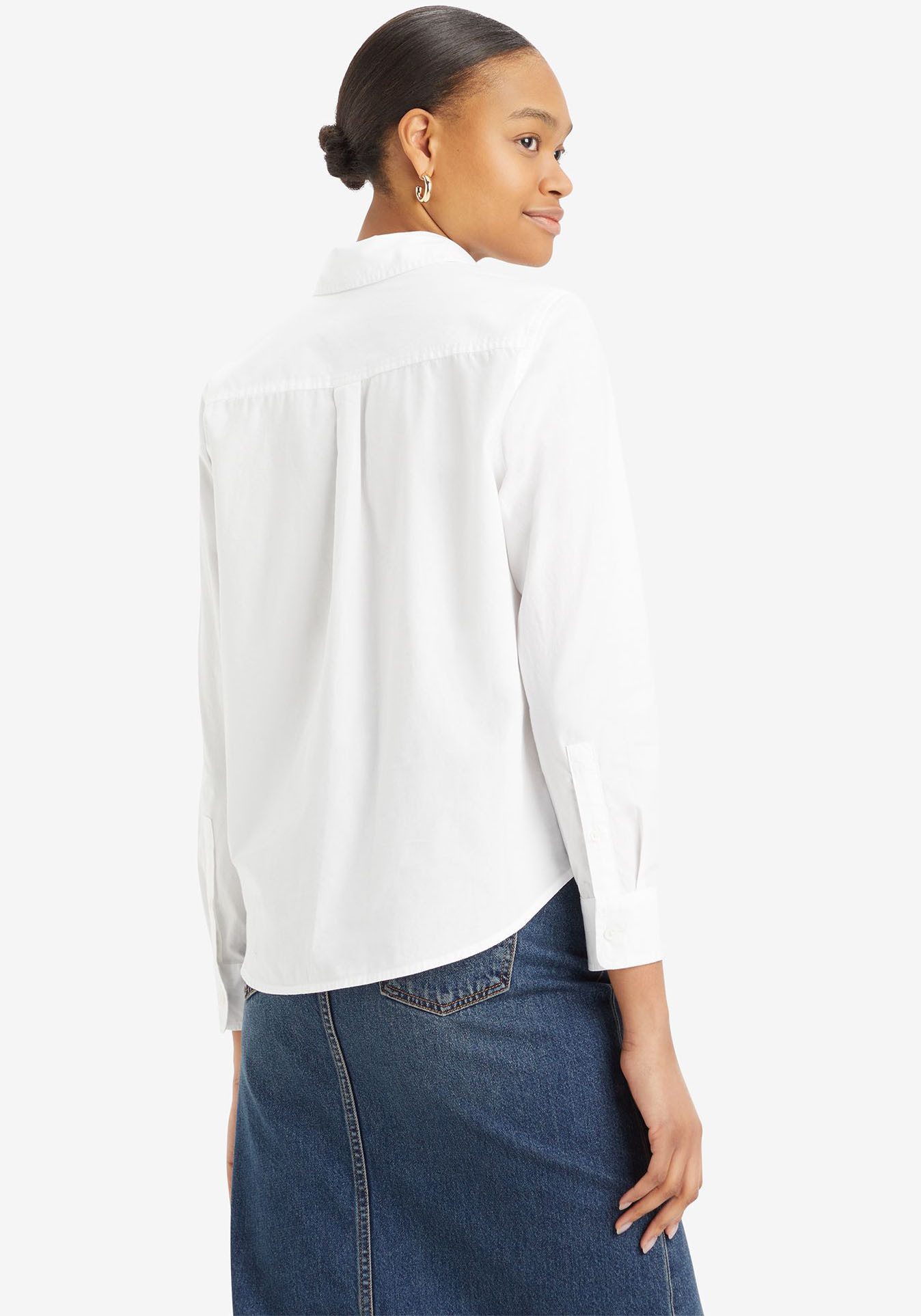 Levi's® Hemdbluse The Classic Kleine Logo-Stickerei auf der Brust