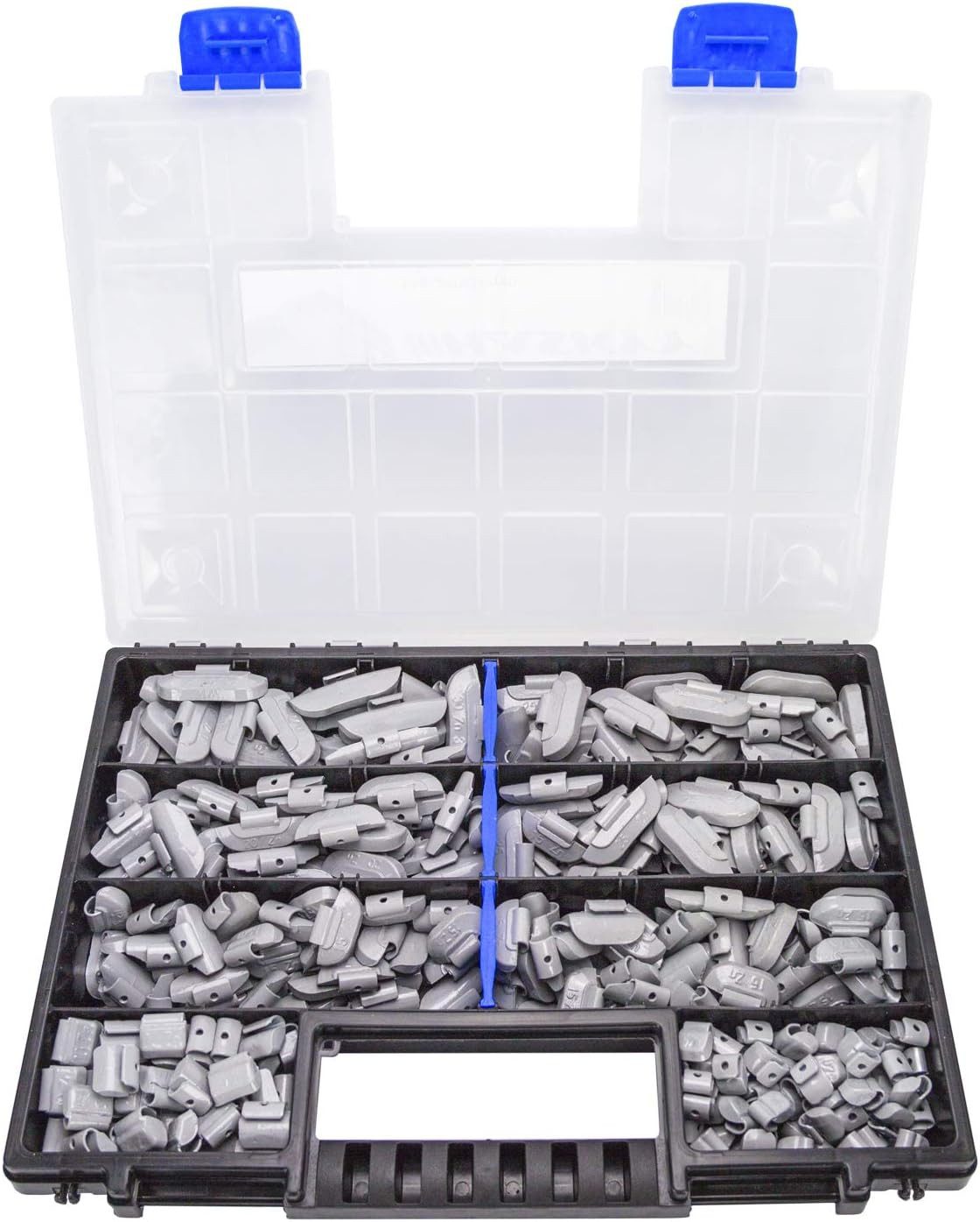 HASKYY Reifenwuchtmaschine Schlaggewichte Alufelgen Set 225-tlg 5-30g mit Менюskiste