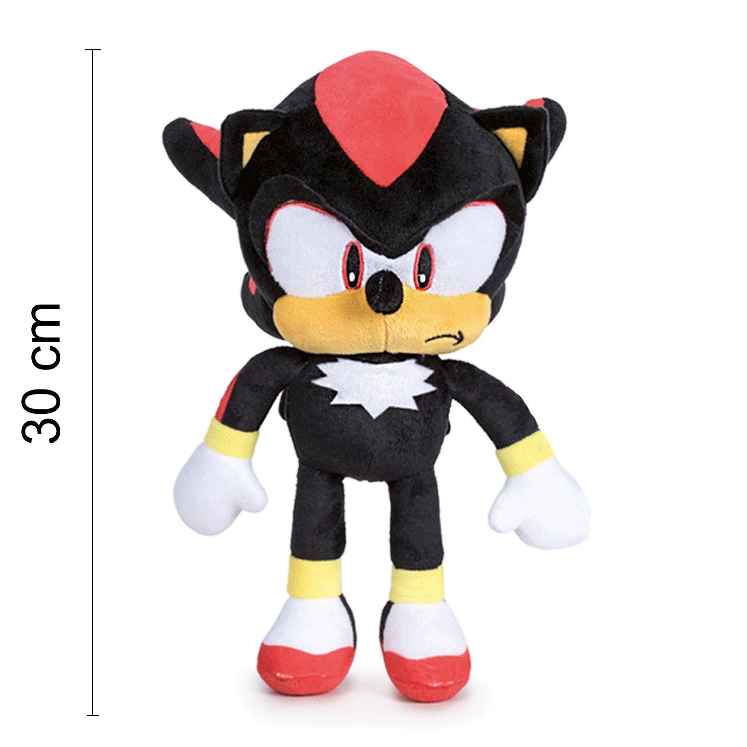 Play by Play Plüschfigur Sonic The Hedgehog 30cm Plüschtier Kuscheltier Plüsch Figur, Sonic Spielzeug für Kinder, Jungen, Mädchen