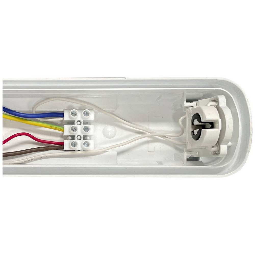 Sygonix Deckenleuchte LED-Feuchtraumwannenleuchte 1 x 9 W, 4000 K – Bild 5 von 5