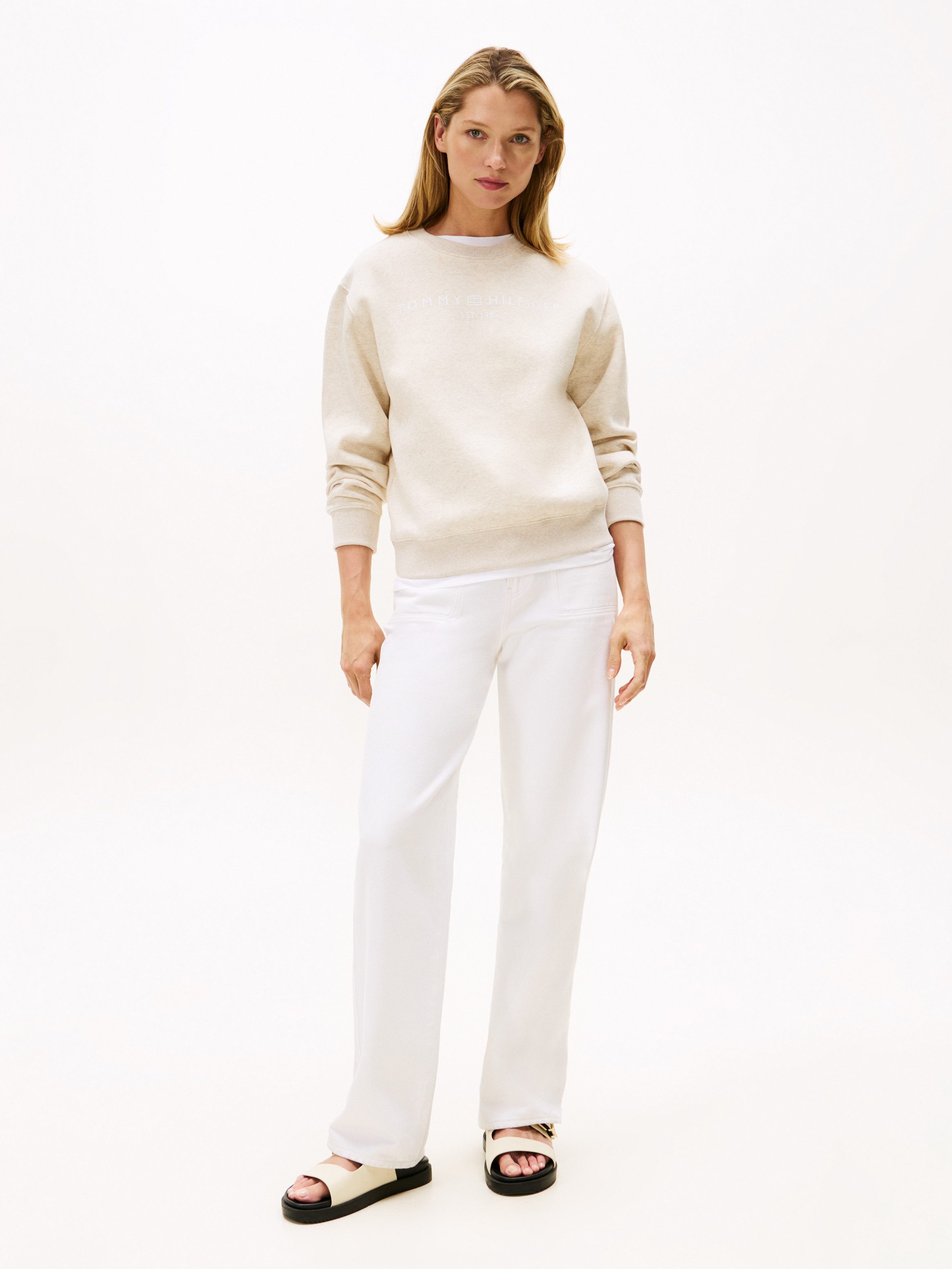 Tommy Hilfiger Sweatshirt MDRN REG CORP LOGO C-NK SWTSHRT mit Logoschriftzu günstig online kaufen