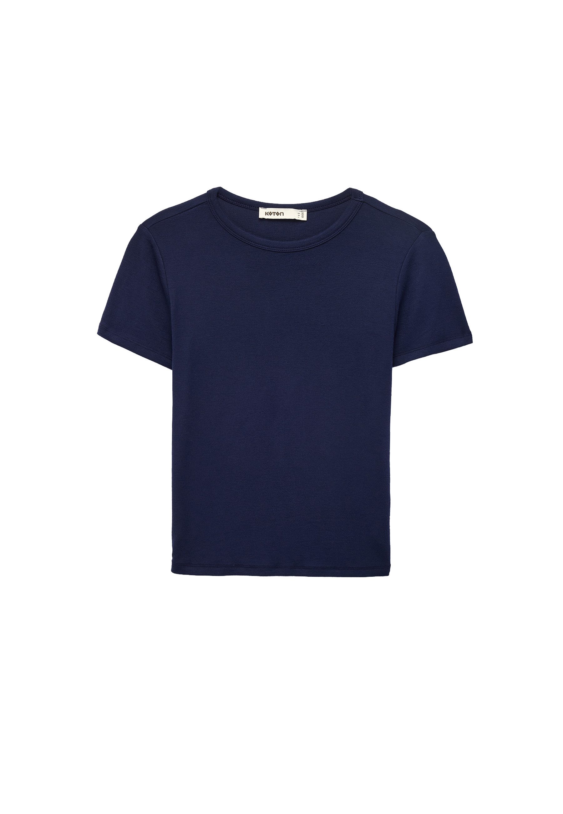 Koton T-Shirt Koton Viskose Slim Fit T-Shirt