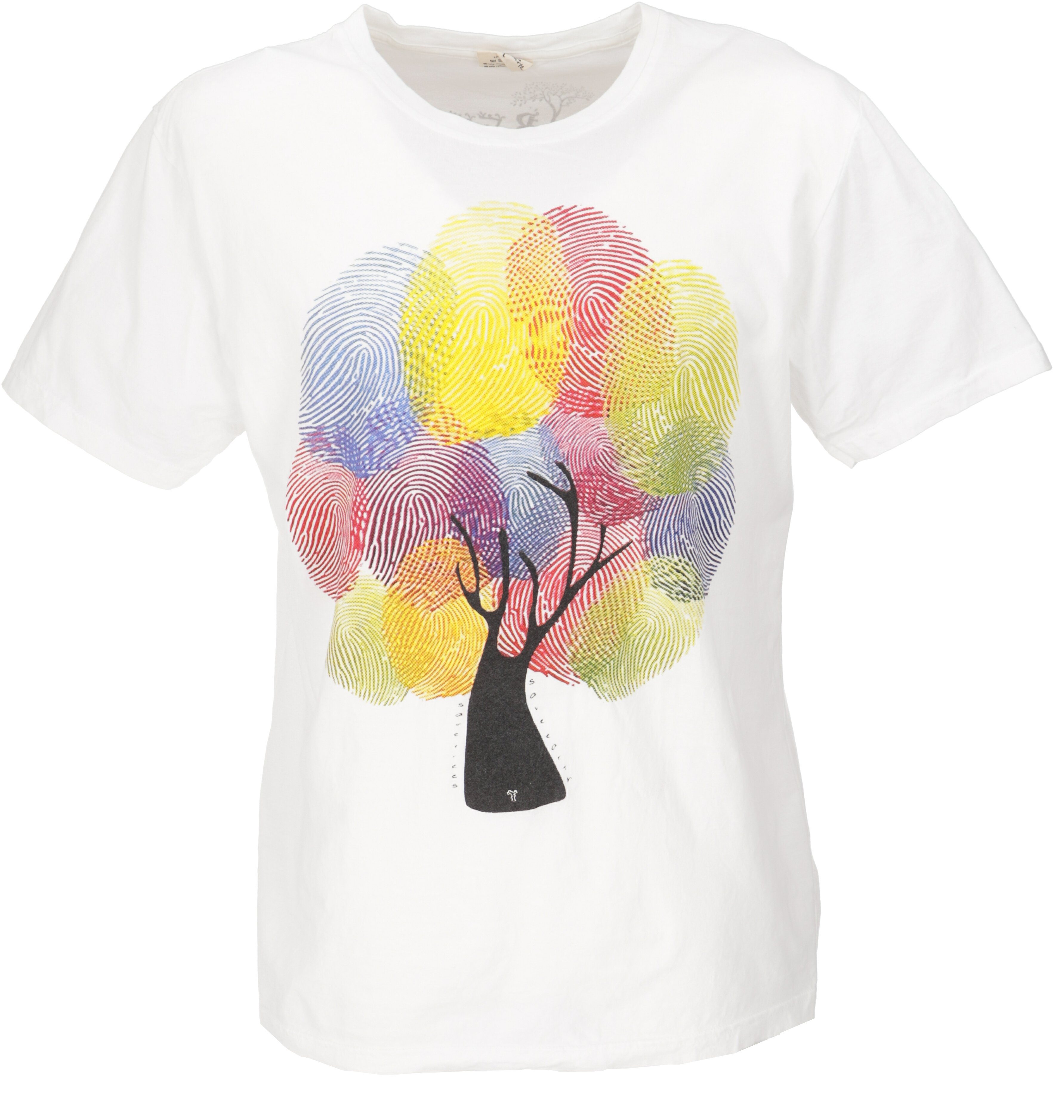 Guru-Shop T-Shirt Retro T-Shirt, Tree save earth T-Shirt - Finger.. Retro günstig online kaufen