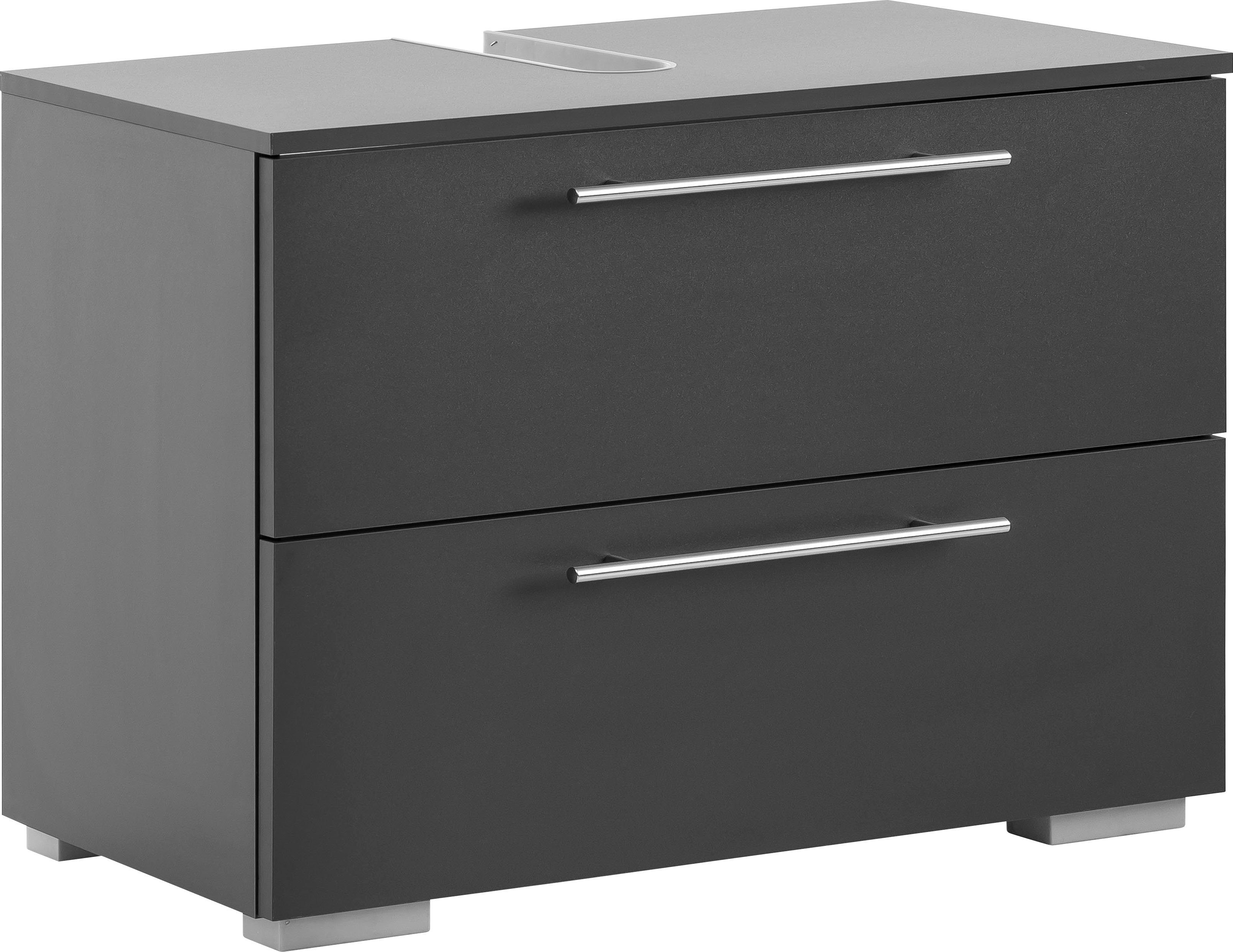 welltime Waschbeckenunterschrank Carlos, Waschbeckenunterschrank, Made in Germany, B: 80 cm Solide Verarbeitung - Dieses Produkt ist in Deutschland gefertigt