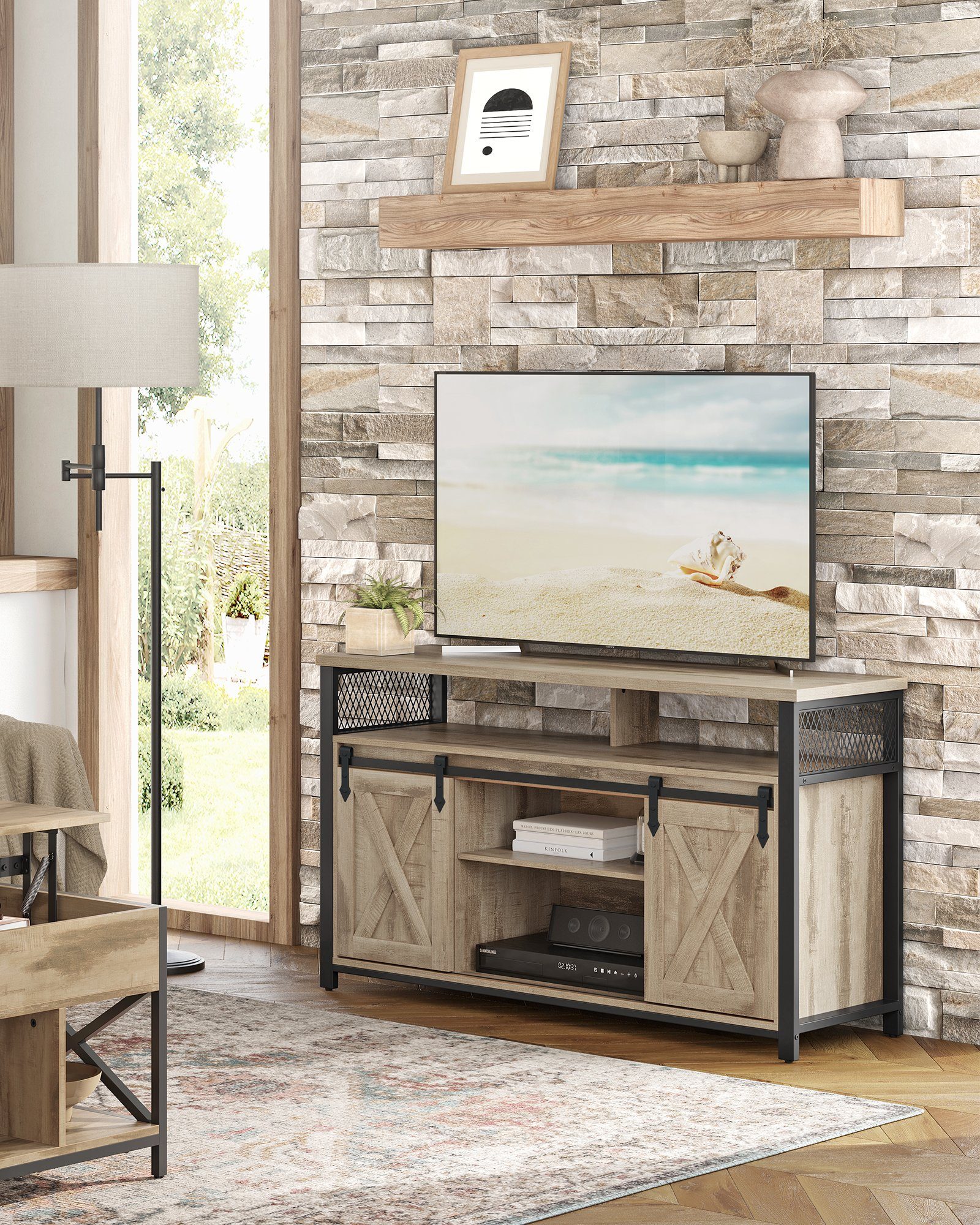 VASAGLE Lowboard TV-Schrank, Lange 135 cm, günstig online kaufen