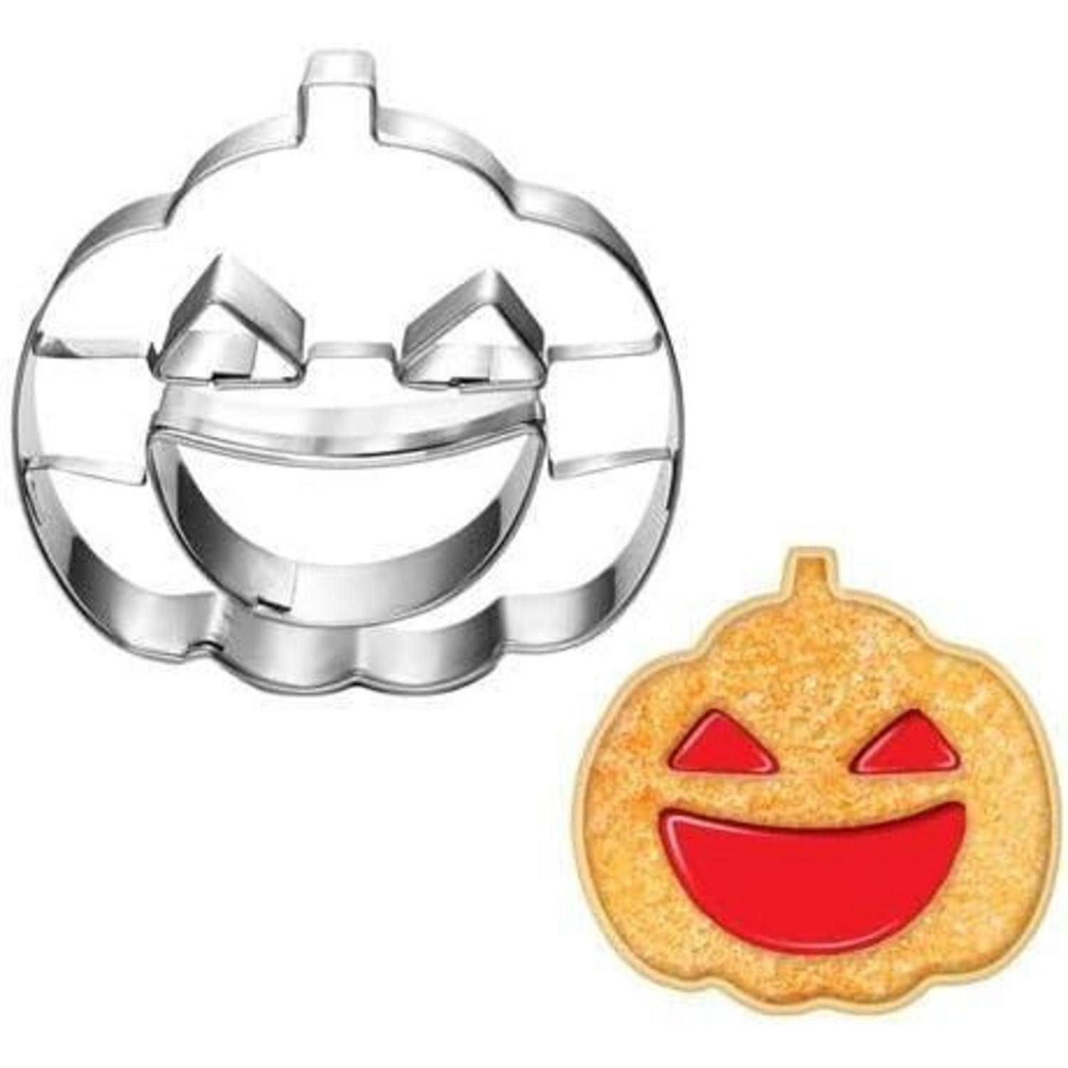 LuxusKollektion Backform Ausstecher Halloween Set 7cm Plätzchen Obst Brot Kürbis Linzer