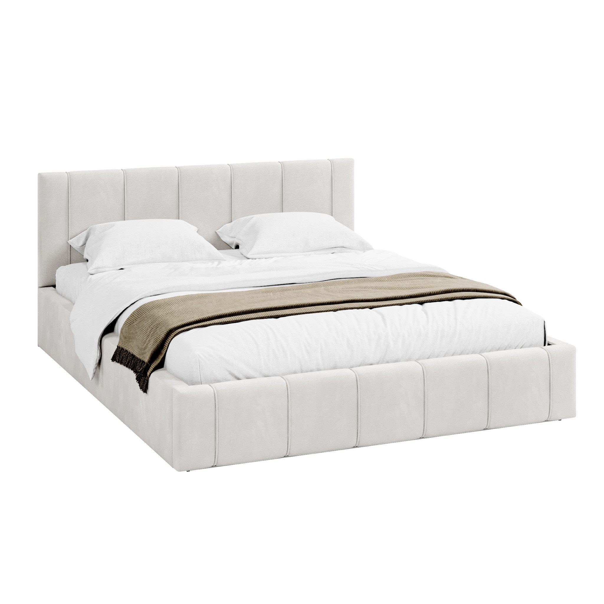 FDM Polsterbett FLORIDA Bettgestell 90x200, 120x200, 140x200, 160x200, 180x günstig online kaufen