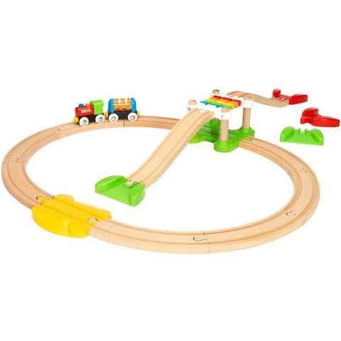 BRIO® Spielzeug-Eisenbahn BRIO® WORLD, Mein erstes Bahn Spiel Set, (Set), Made in Europe, FSC®- schützt Wald - weltweit