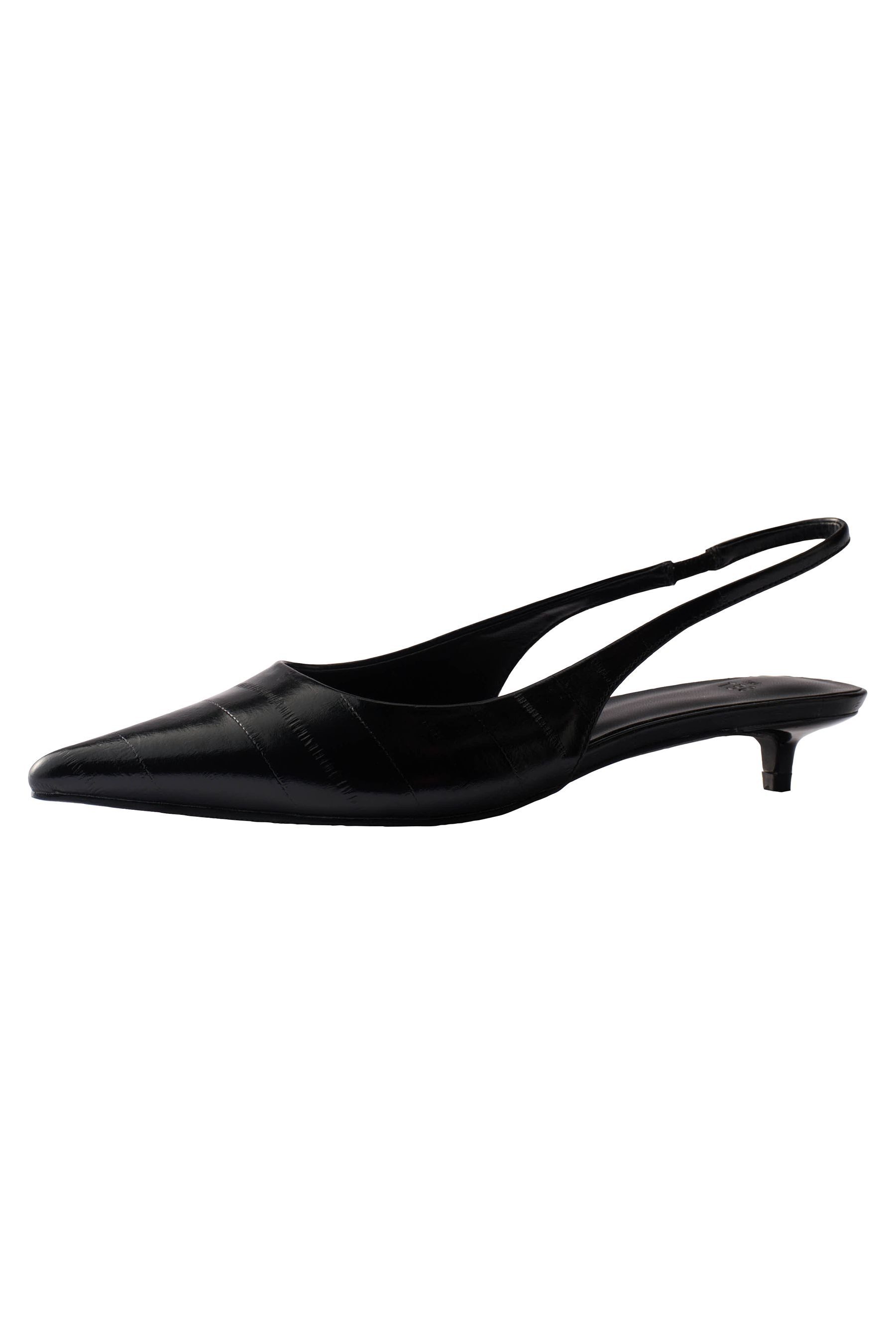 The Set The Set Schuhe mit Pfennigabsatz und Fersenriemen Slingpumps (1-tlg)