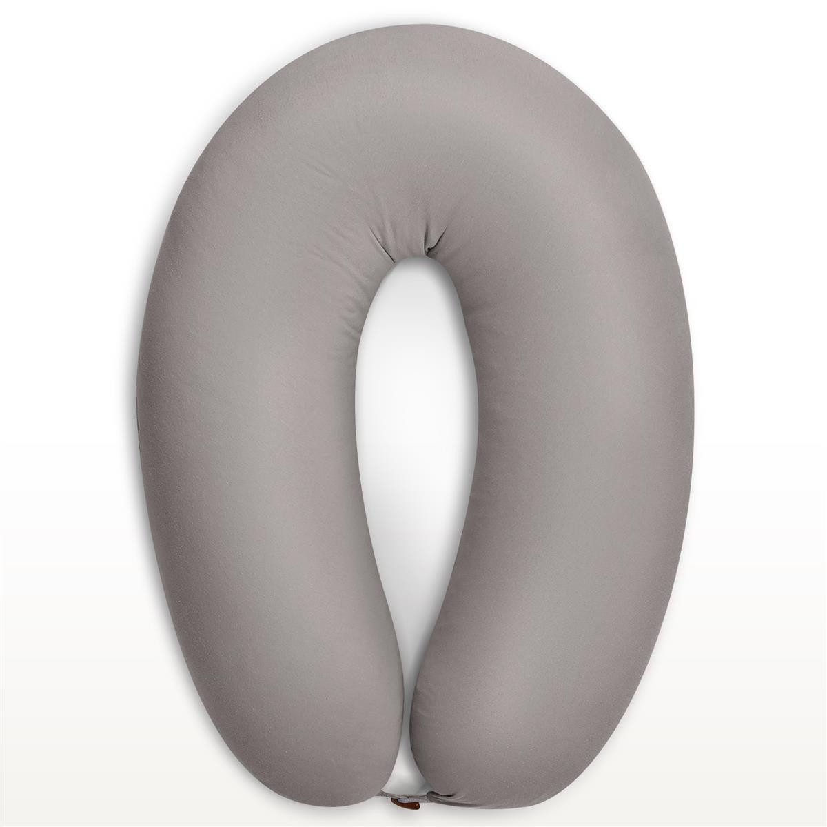 SEI Design Stillkissen Stillkissen XXL Mikroperlen Seitenschläferkissen 190x30 cm Ergonomisch, Schwangerschaftskissen mit Bezug, Schwangerschaftskissen mit Bezug, pflegeleicht