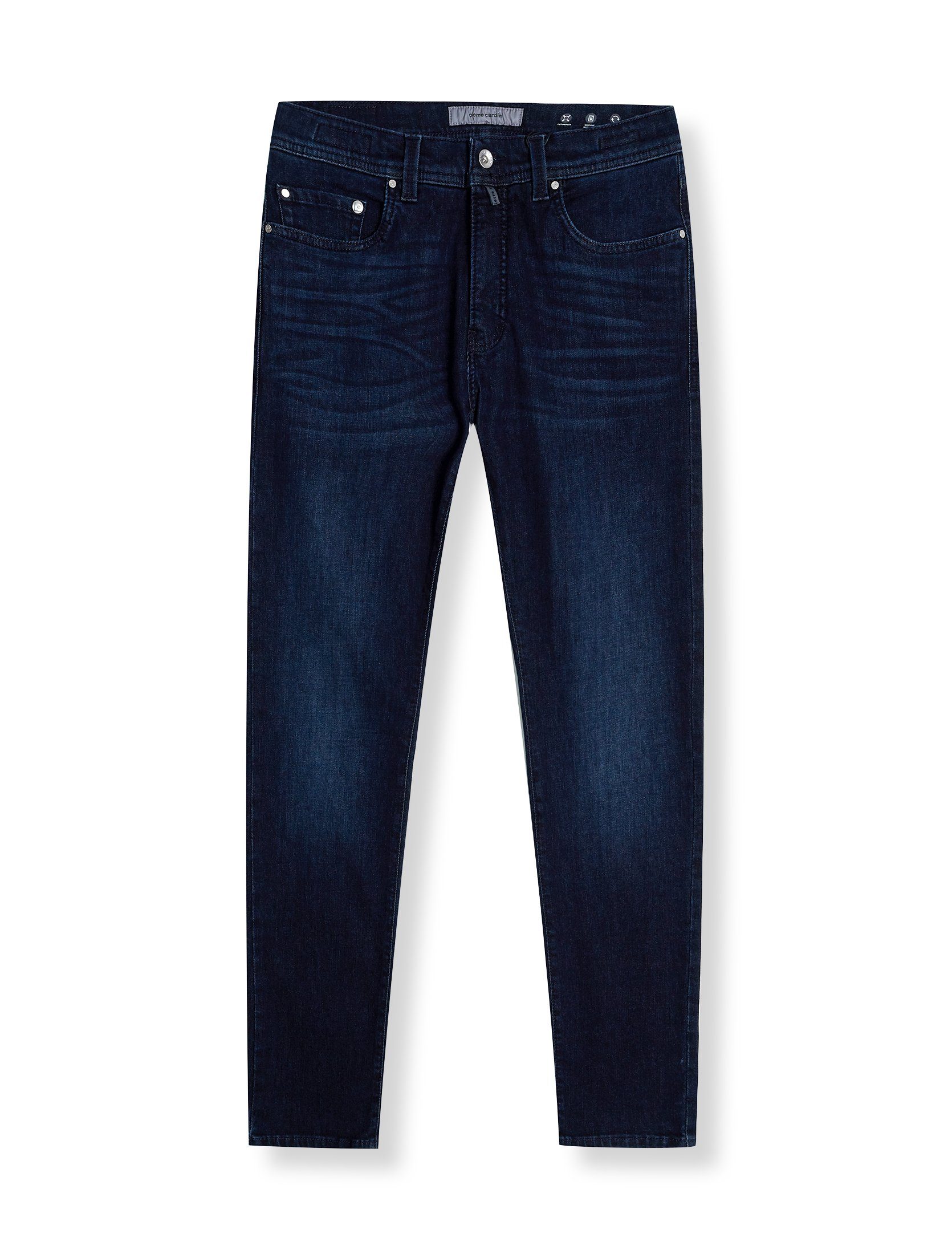used blue dark 5-Pocket-Jeans buffies Pierre Cardin